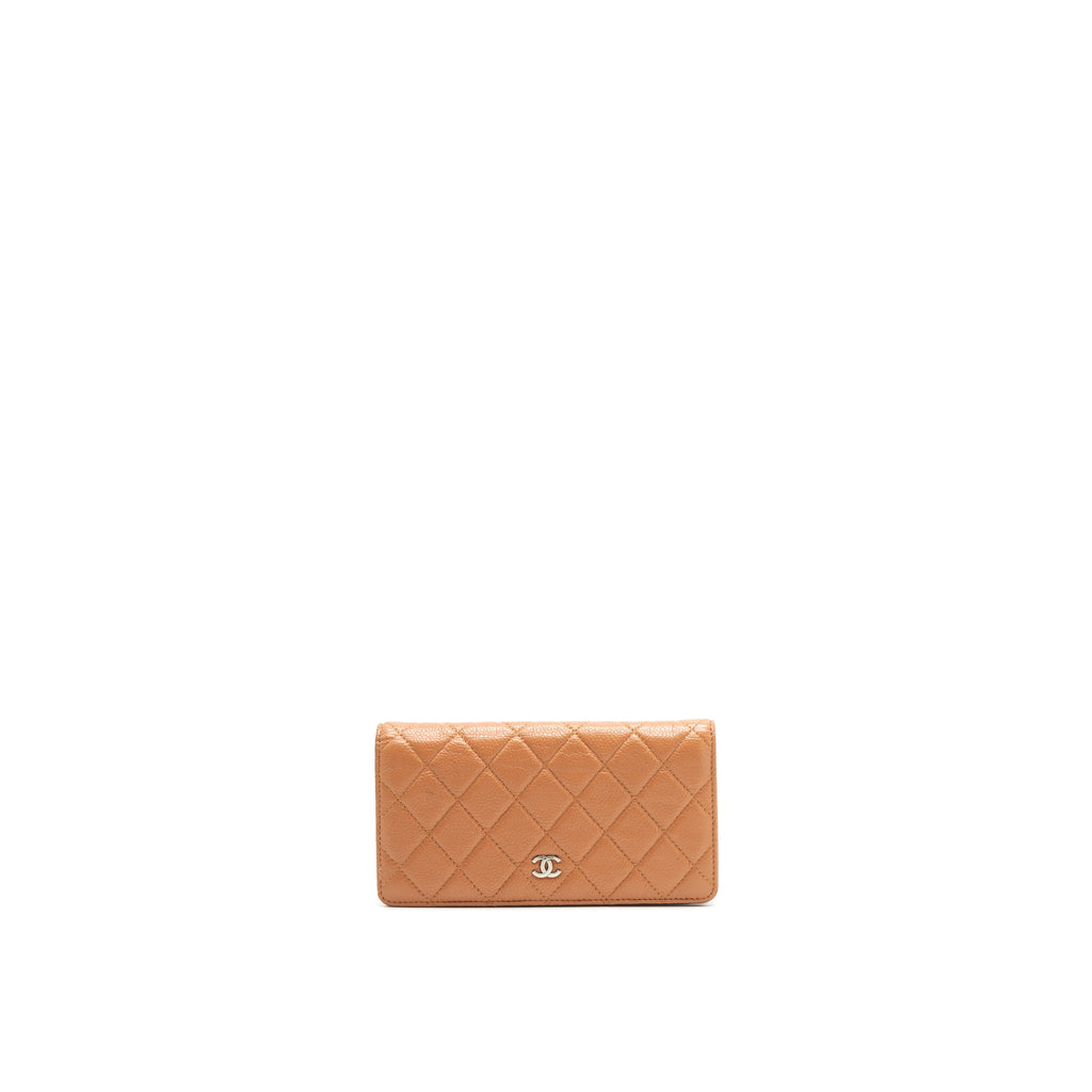 chanel-caviar-fold-long-wallet-dark-beige