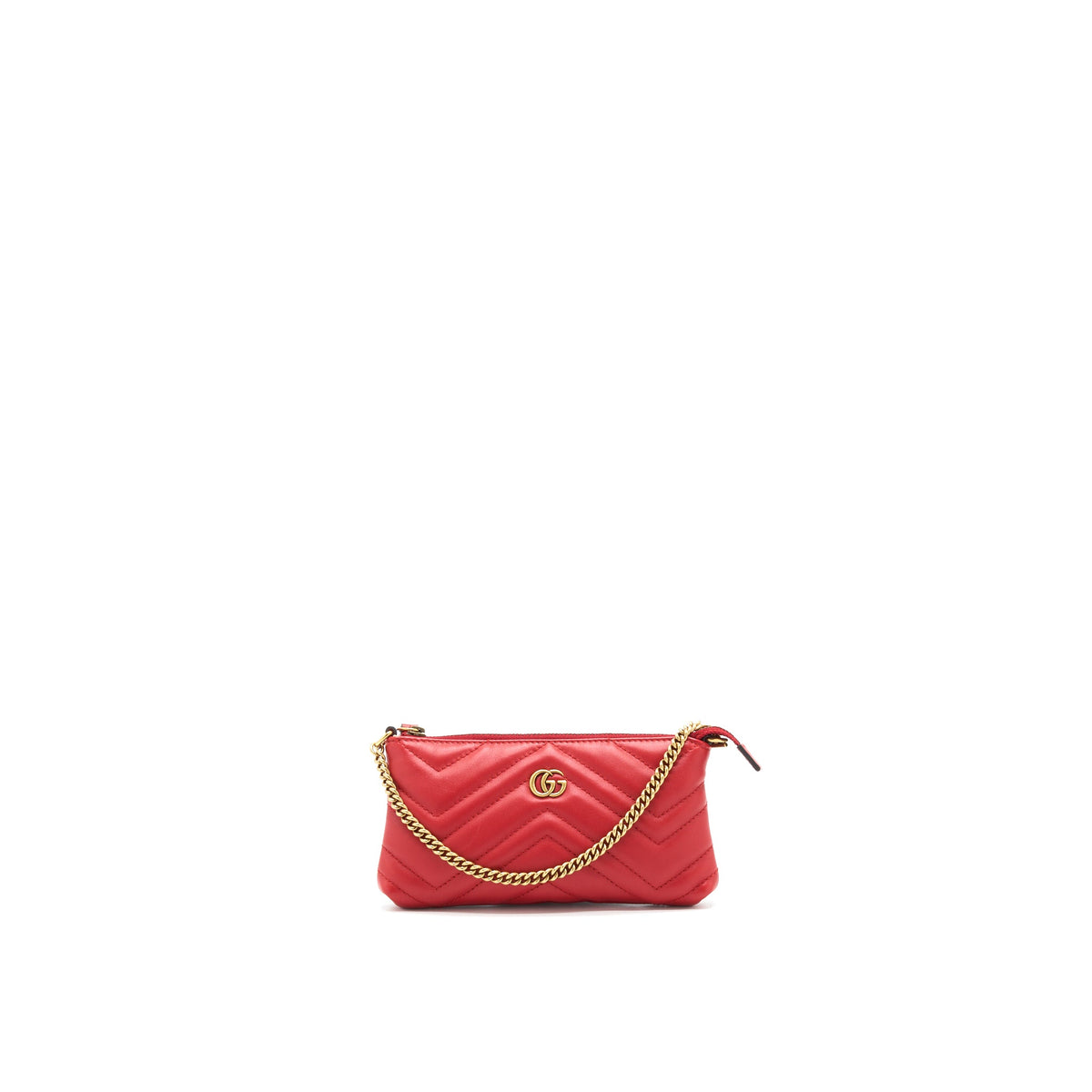 gucci-marmont-mini-pouch-with-chain-red-ghw