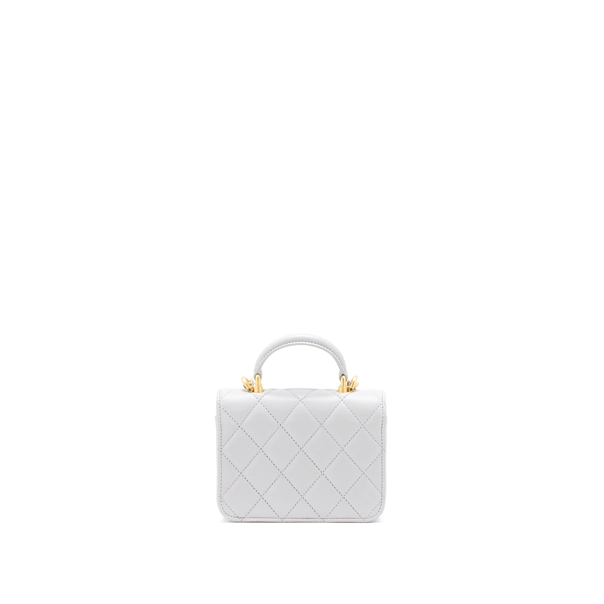 chanel-mini-top-handle-flap-bag-lambskin-light-grey-brushed-ghw