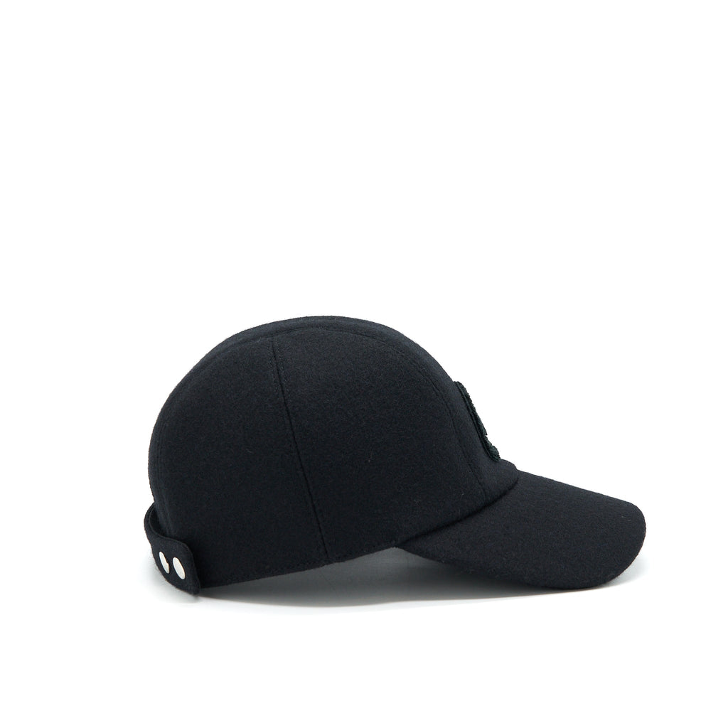 hermes-size-57-sellier-hat-wool-black