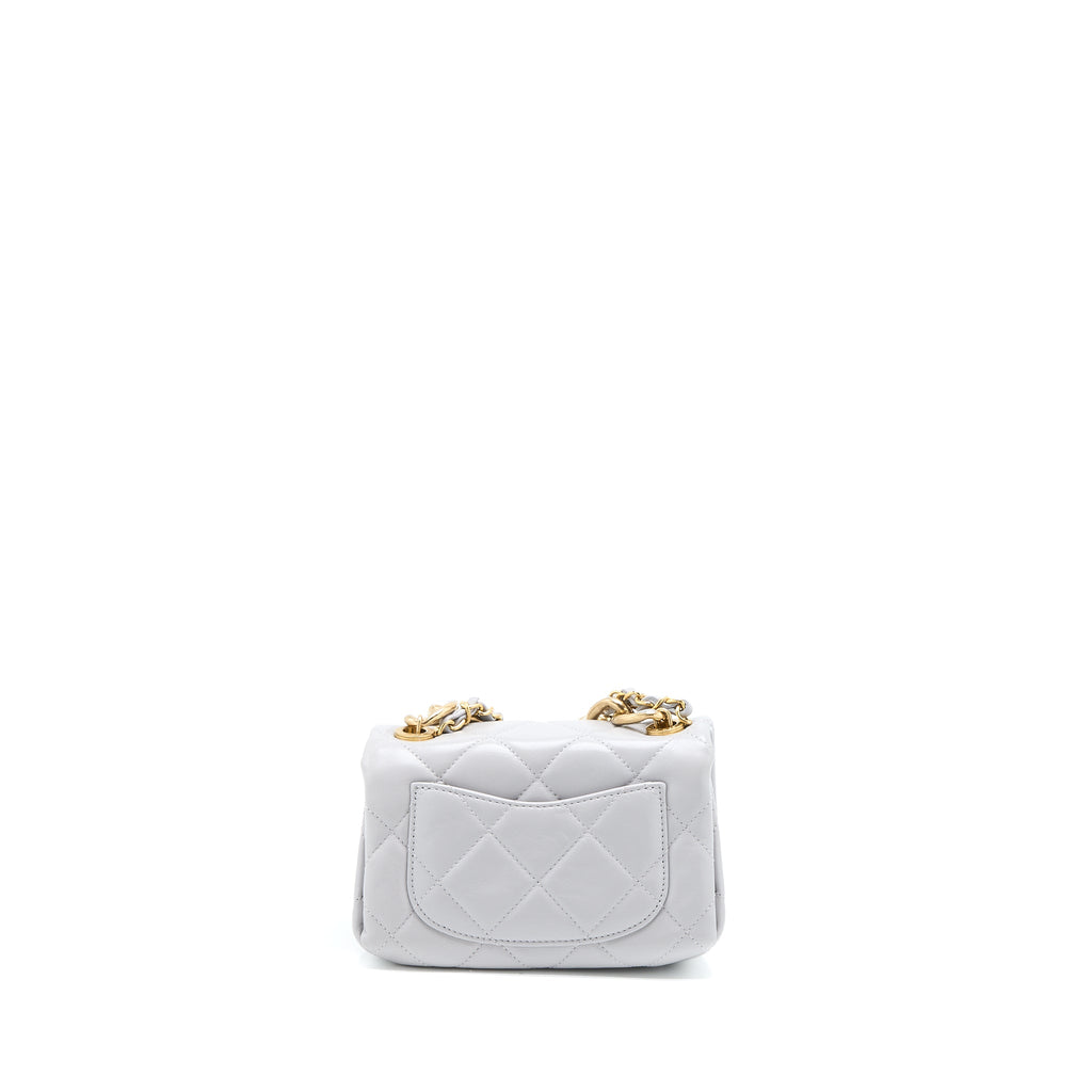 chanel-quilted-mini-flap-bag-lambskin-light-grey-ghw-microchip