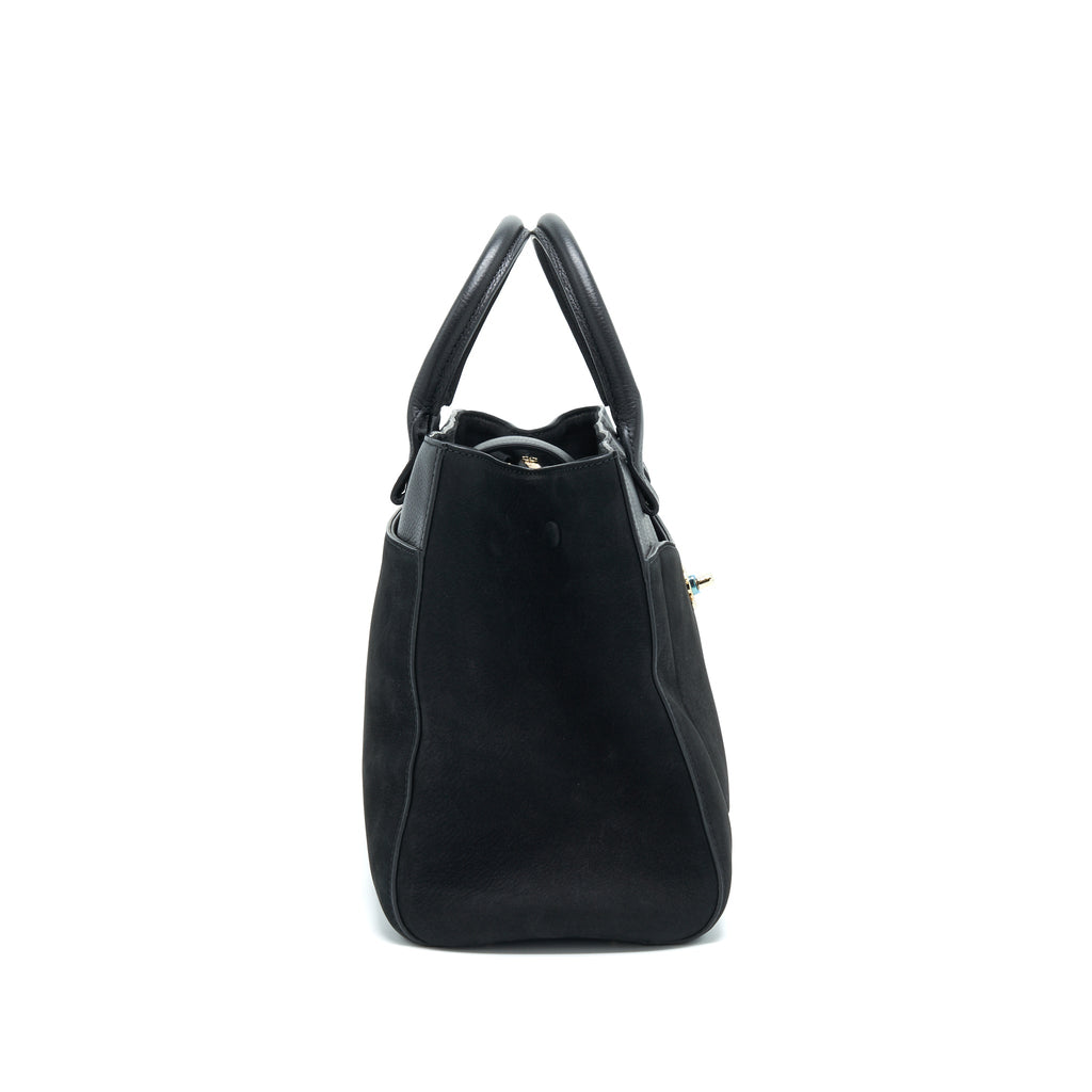 chanel-suede-leather-tote-bag-black-lghw