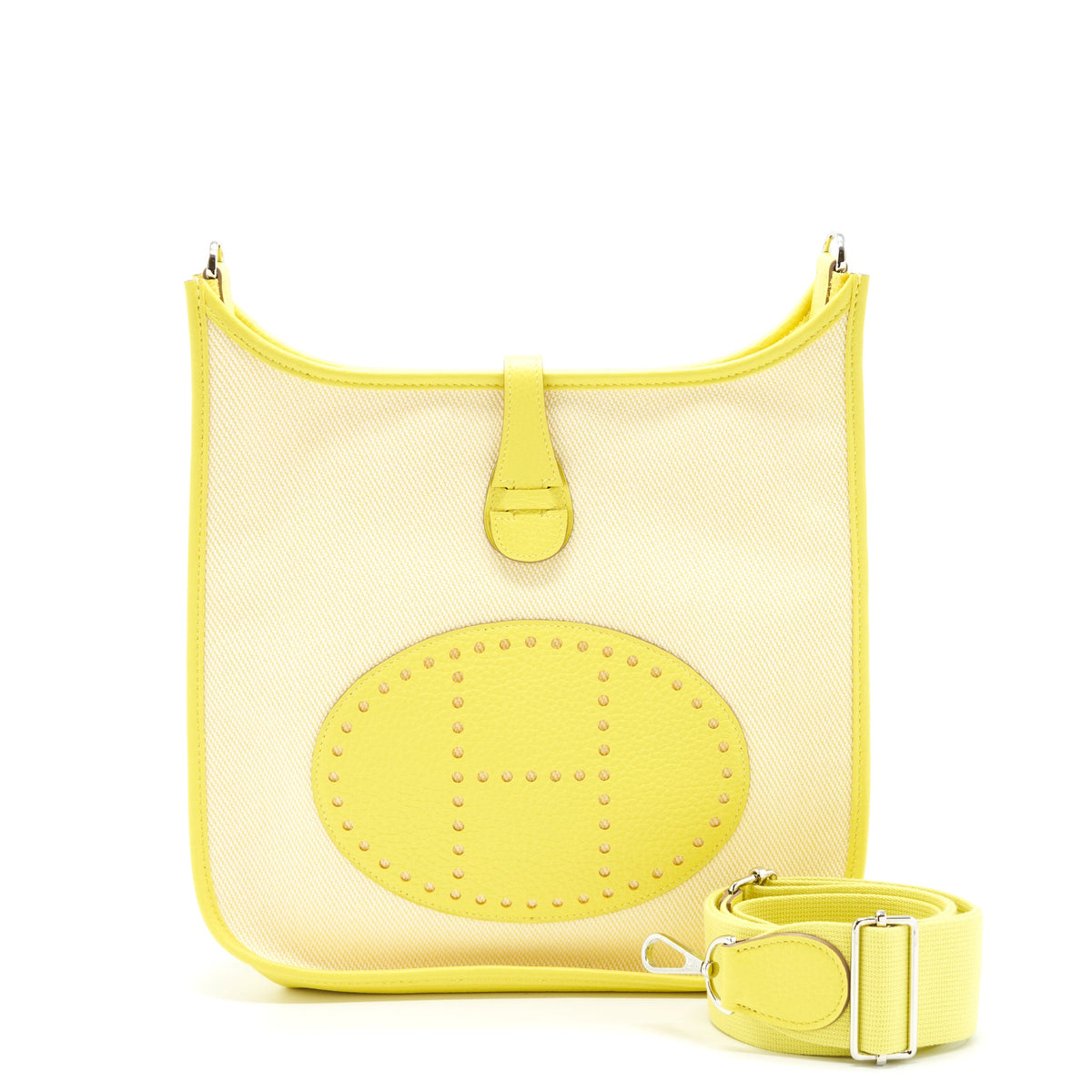 hermes-evelyn-29-canvas-and-leather-ecru-citron-lime