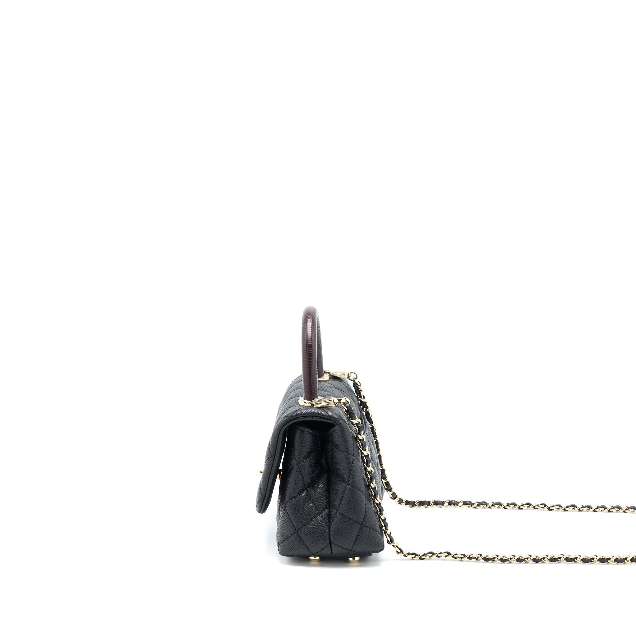 chanel-mini-coco-handle-caviar-black-burgundy-handle-lghw