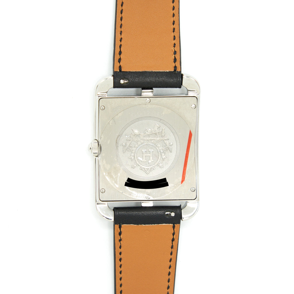 hermes-cape-cod-steel-watch-33mm-with-black-strap