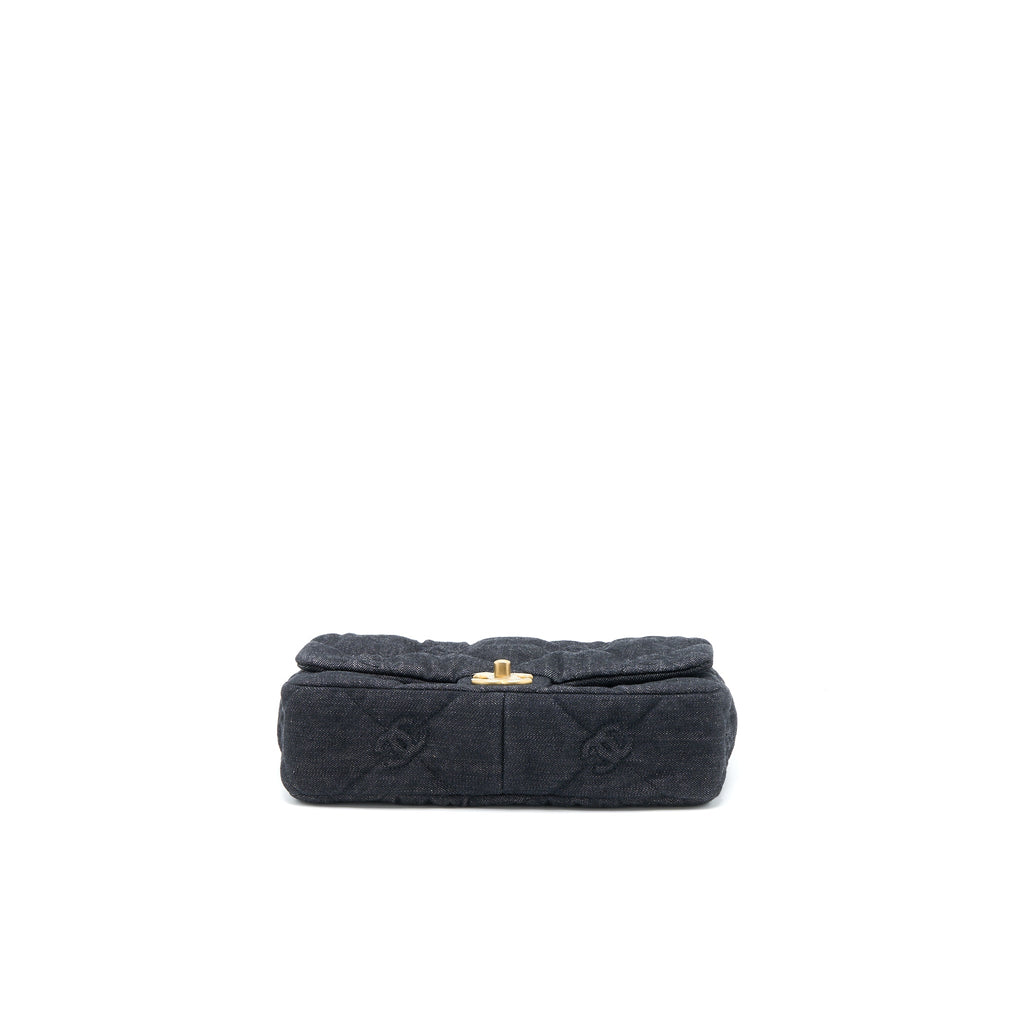 chanel-22s-giant-chain-flap-shoulder-bag-denim-brushed-ghw