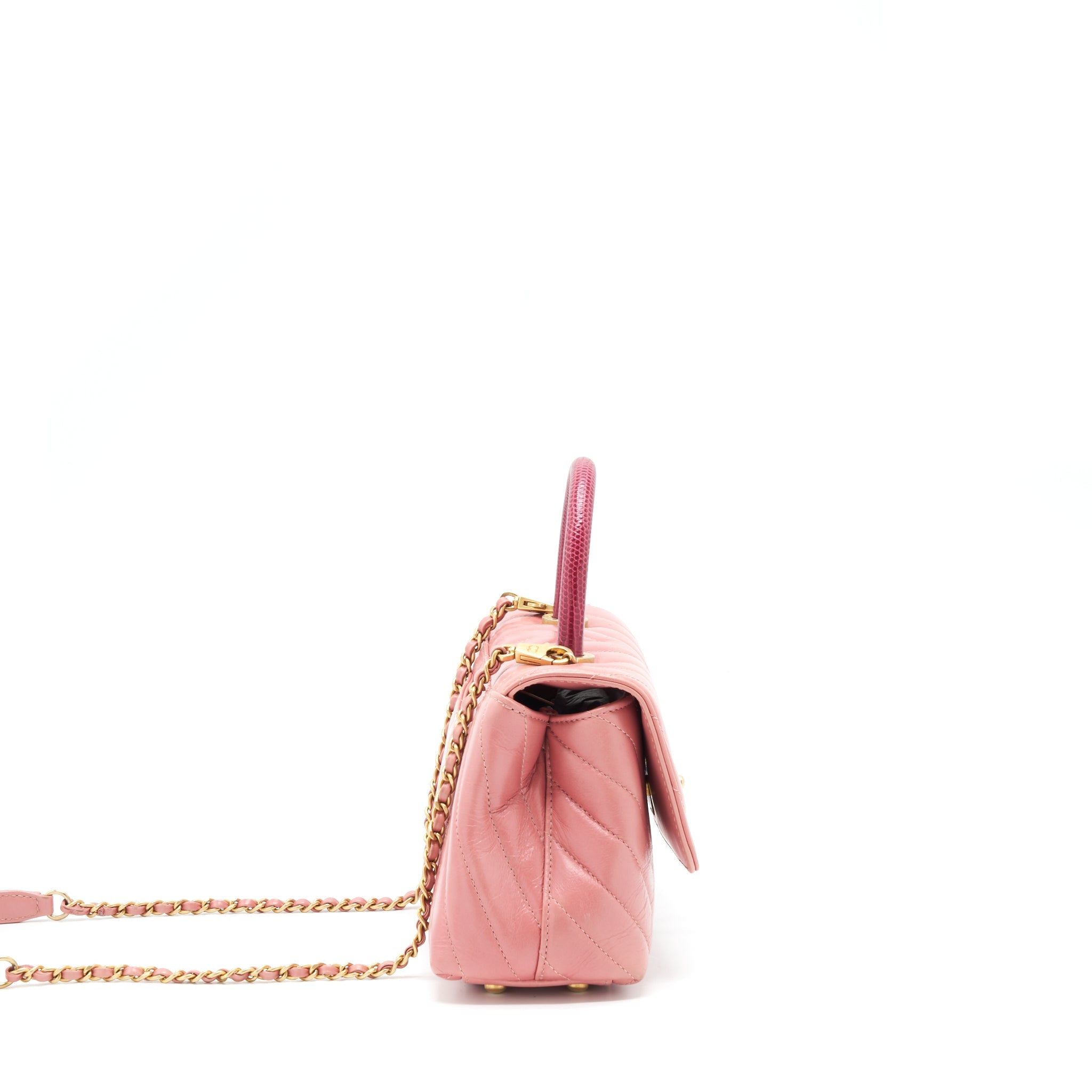chanel-small-coco-handle-chevron-calfskin-with-lizard-handle-pink-ghw