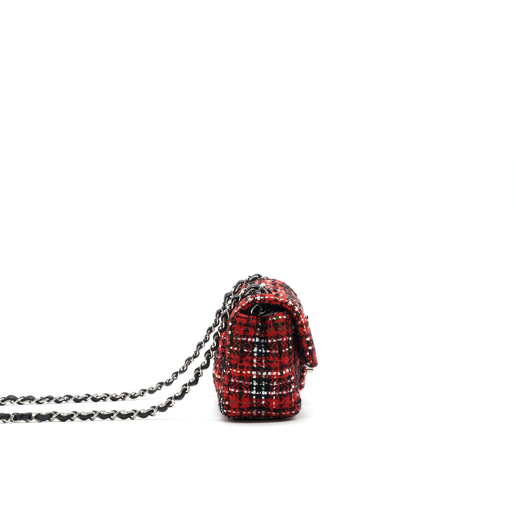 chanel-small-rectangular-red-black-tweed-in-shw