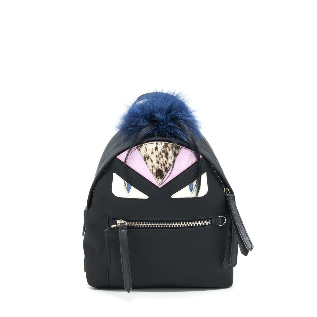 fendi-mini-monster-backpack-black-multicolour-shw