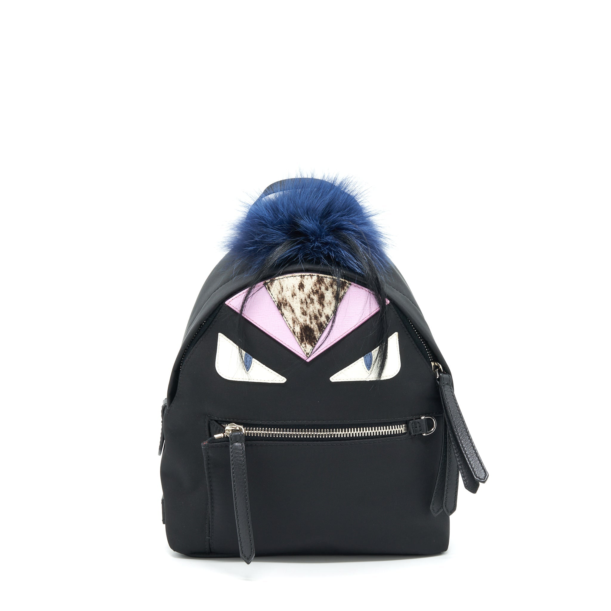 fendi-mini-monster-backpack-black-multicolour-shw