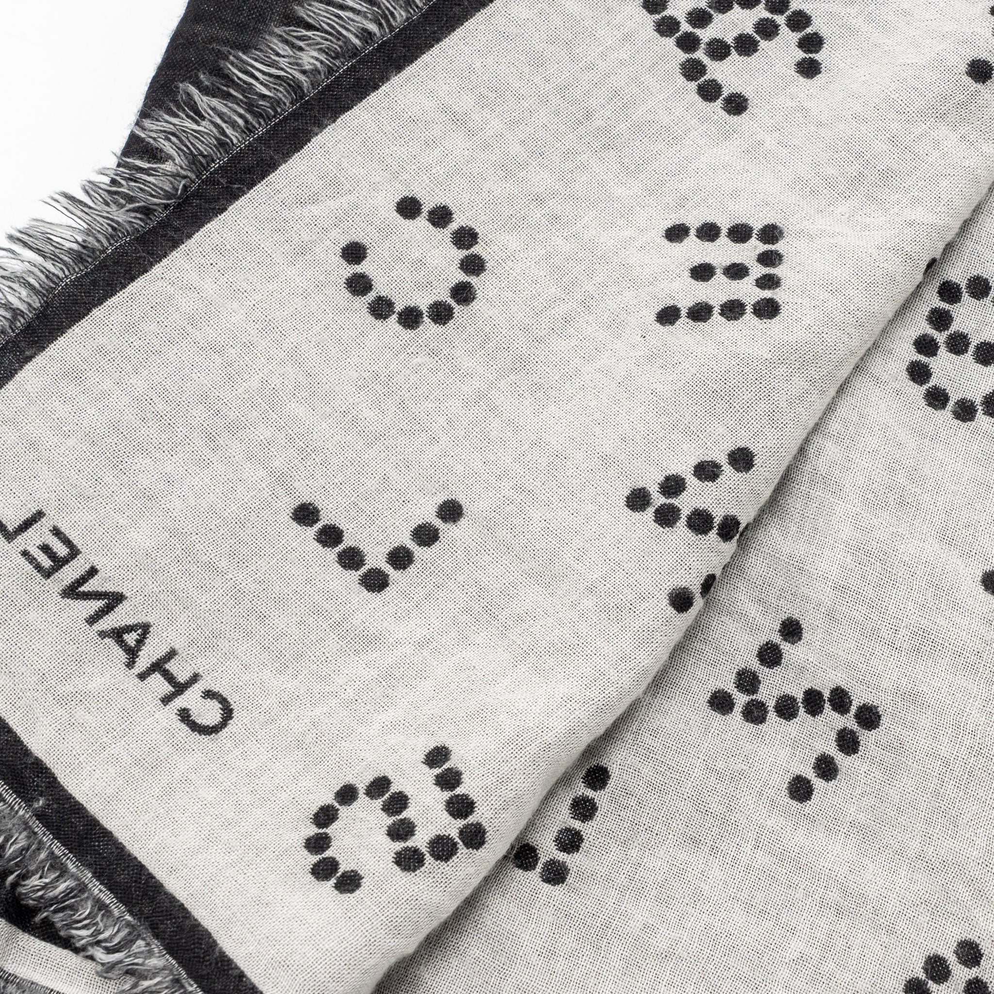 chanel-140cm-cc-letter-5-19-31-shawl-scarf-wool-silk-black-white