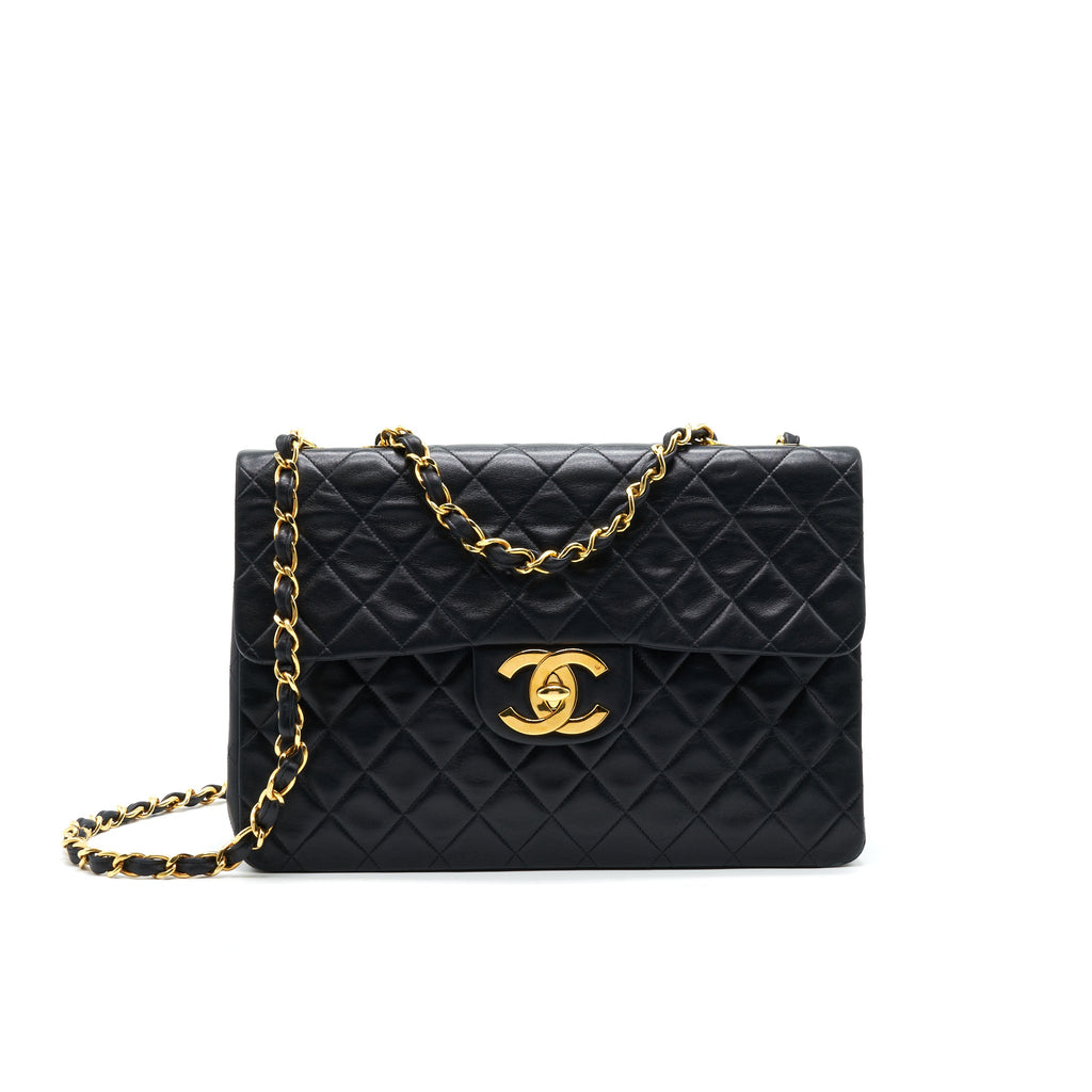 chanel-vintage-maxi-flap-bag-black-24k-ghw