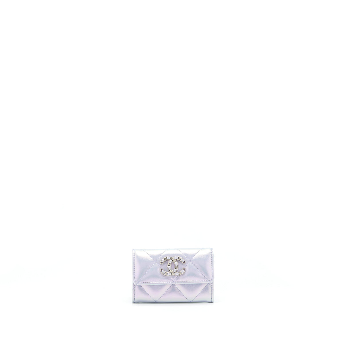 chanel-19-flap-card-holder-calfskin-iridescent-light-purple-shw