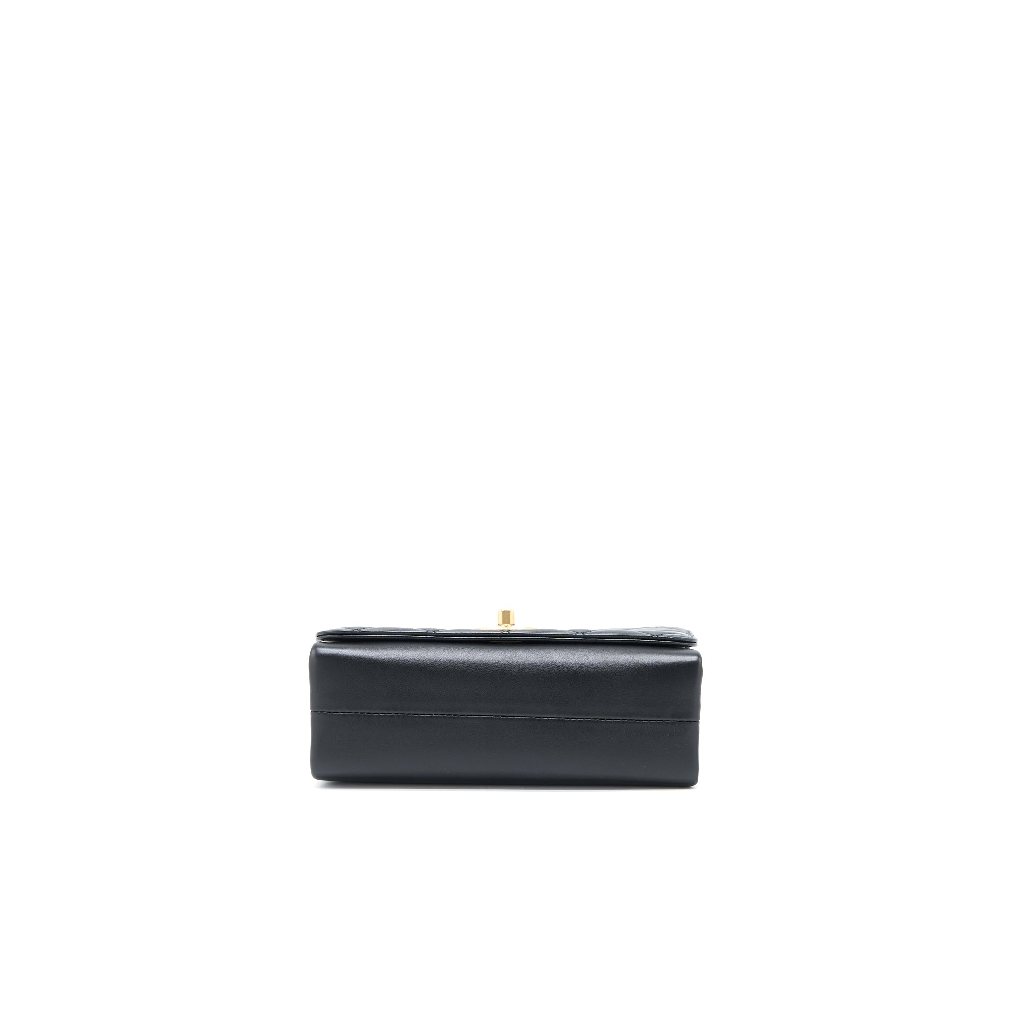 chanel-seasonal-flap-bag-giant-chain-handle-with-pearl-calfskin-black-brush-ghwmicrochip-1