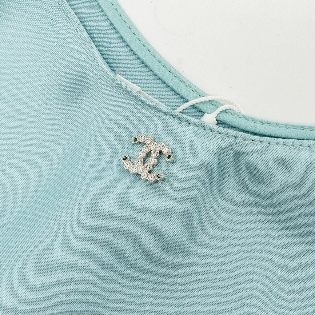 chanel-size-34-23p-satin-midi-dress-silk-turquoise-blue