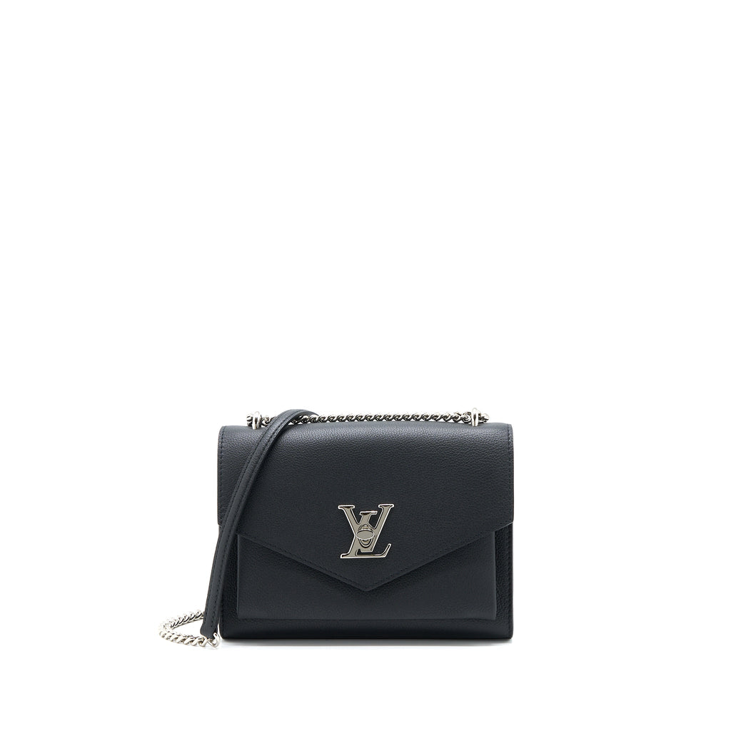 louis-vuitton-mylockme-satchel-chain-bag-calfskin-black-shw-1