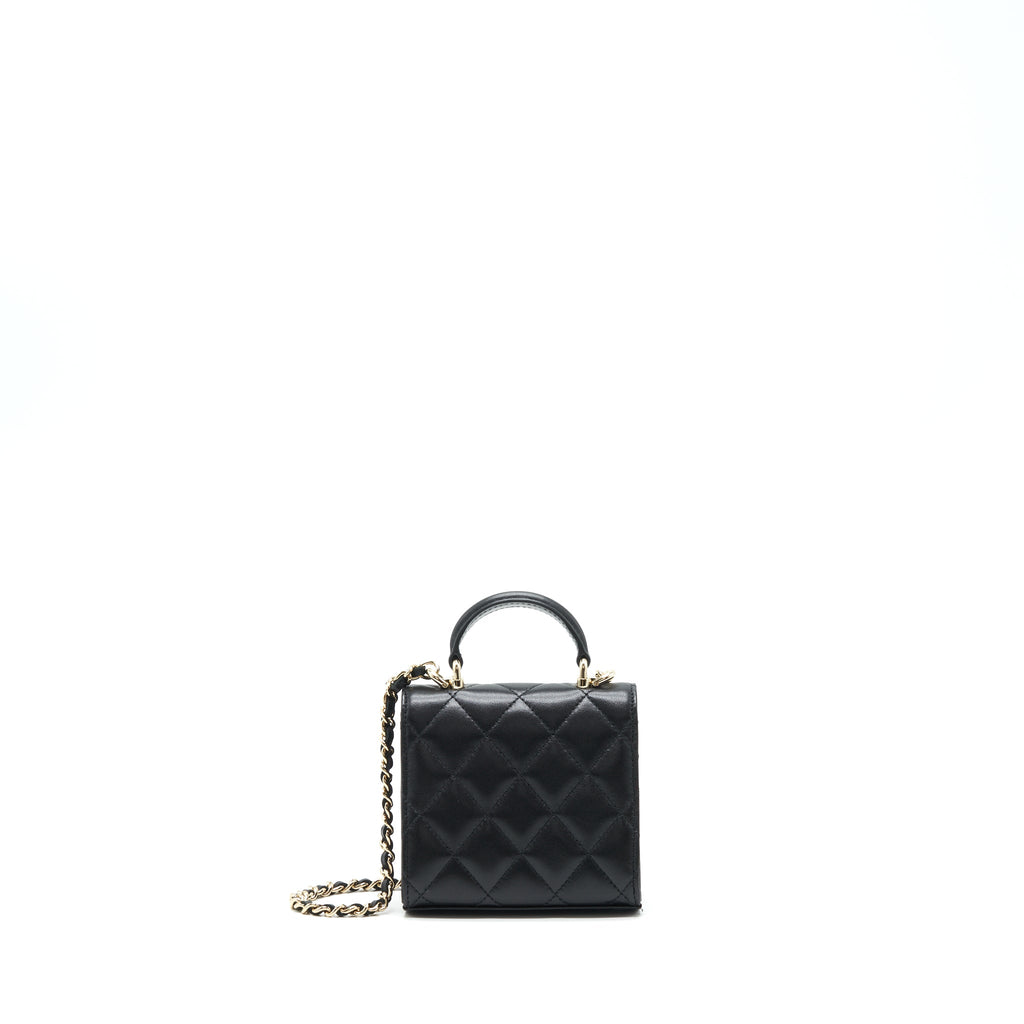 chanel-22p-top-handle-mini-flap-bag-with-chain-lambskin-black-lghw-1