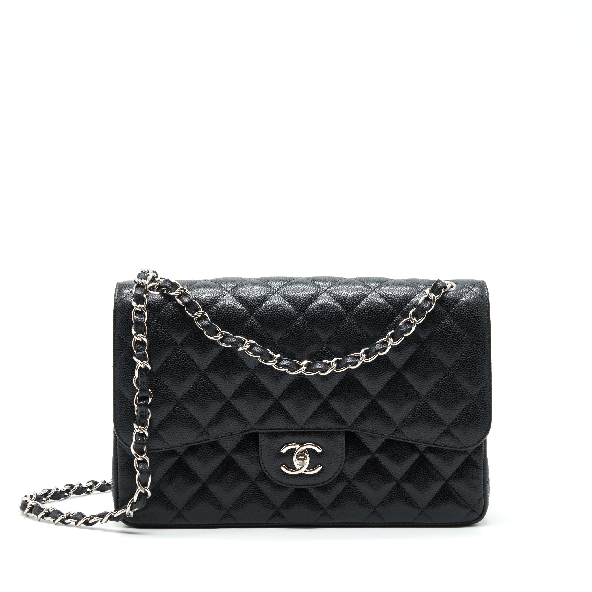 chanel-jumbo-classic-double-flap-bag-caviar-black-shw