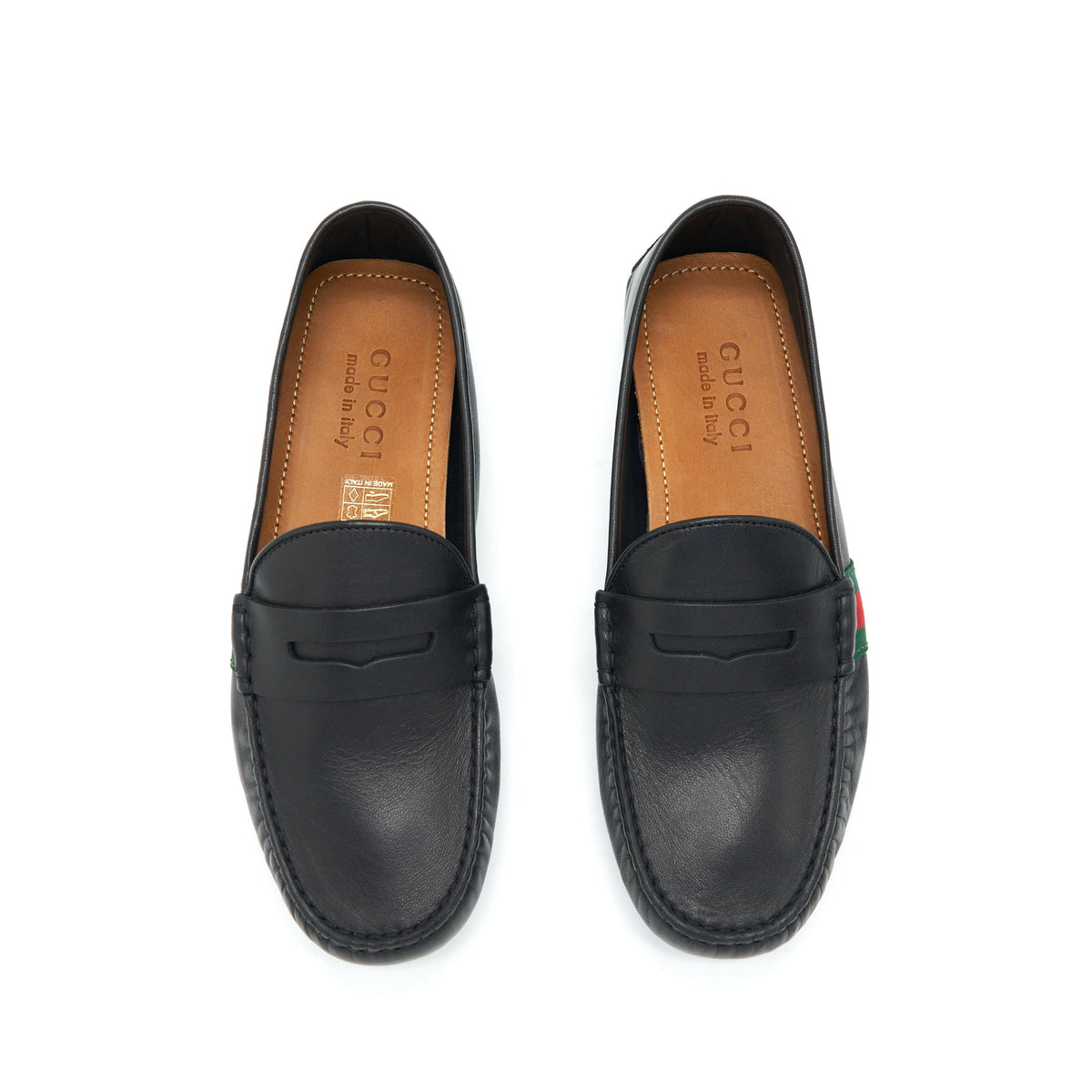 gucci-size-5-men-s-leather-loafer-black