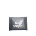 saint-lauren-printed-clutch-black