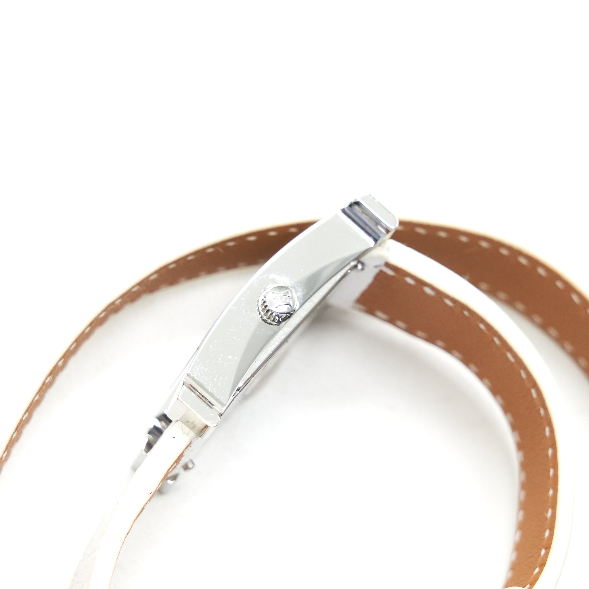 hermes-heure-h-pm-watch-white-enamel-with-long-strap