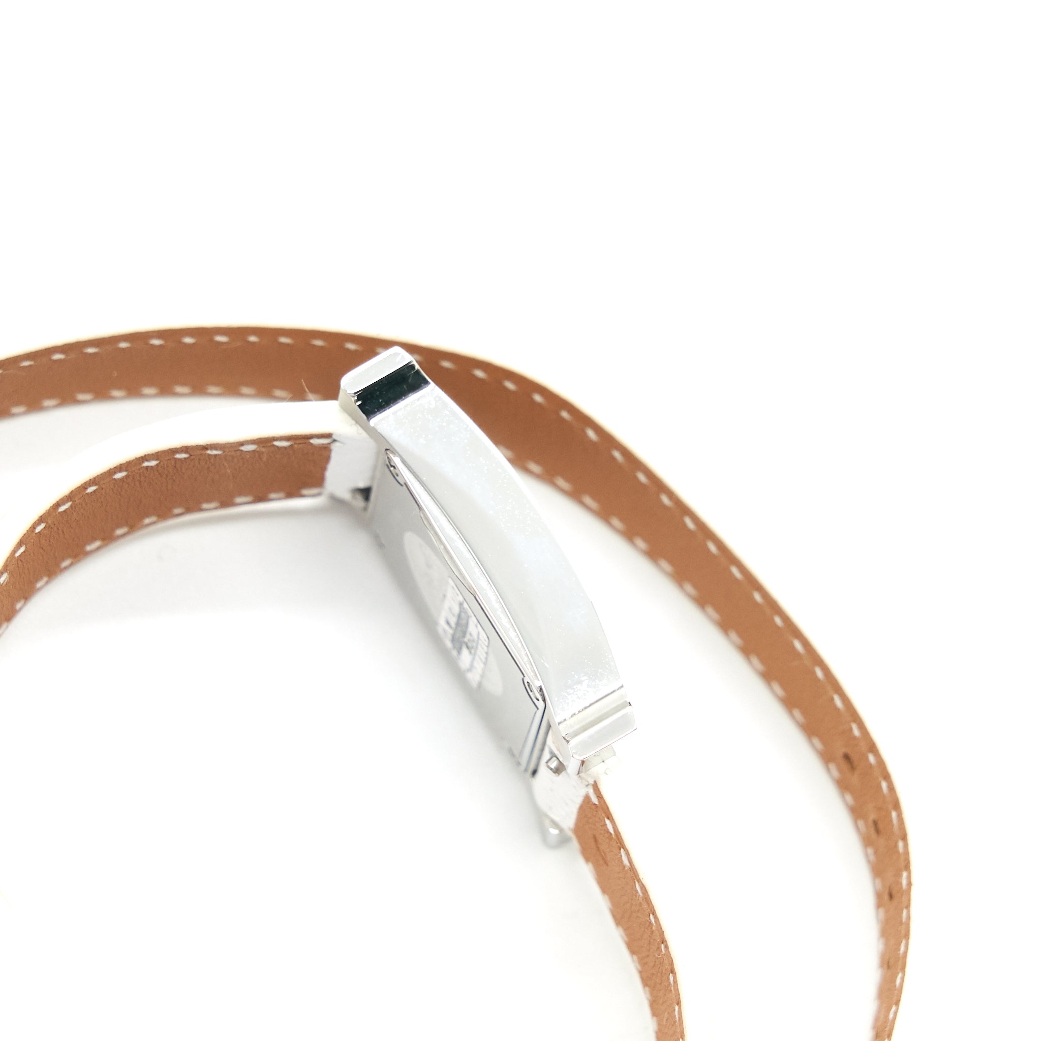 hermes-heure-h-pm-watch-white-enamel-with-long-strap