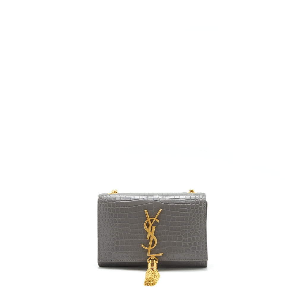 saint-laurent-ysl-kate-tassel-croc-embossed-calfskin-grey-ghw