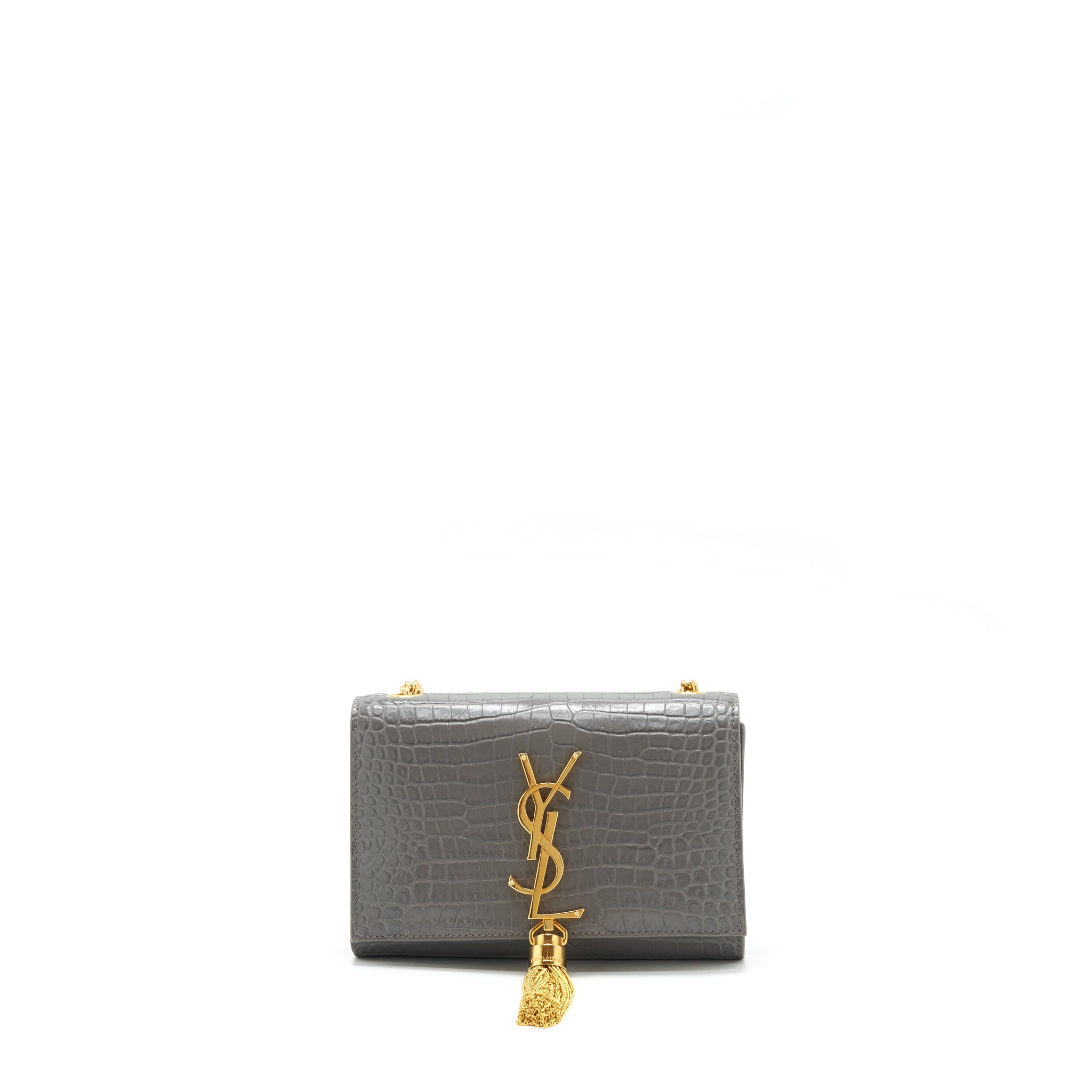saint-laurent-ysl-kate-tassel-croc-embossed-calfskin-grey-ghw