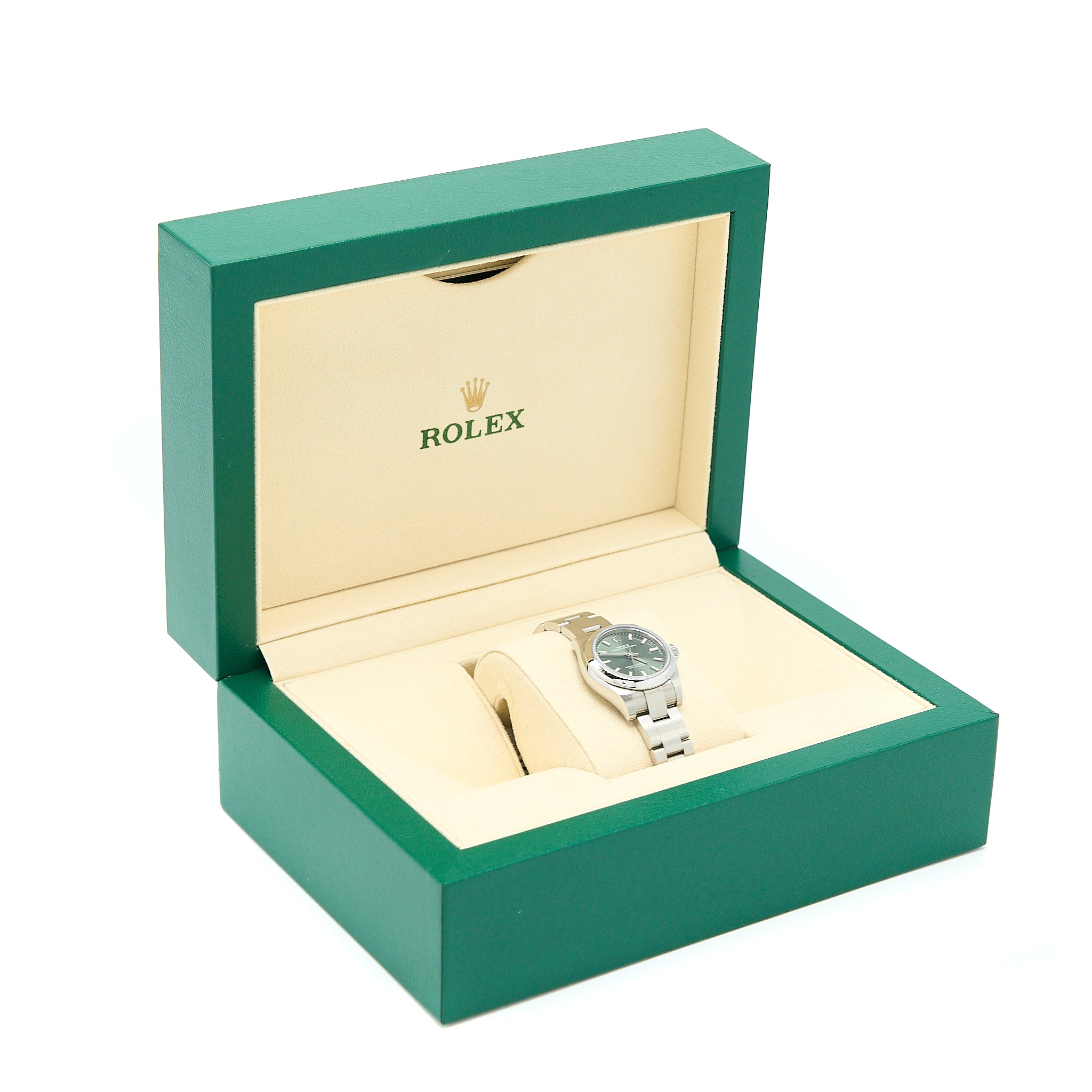 rolex-26mm-oyster-perpetual-stainless-steel-olive-green-dial-m-176200-0014