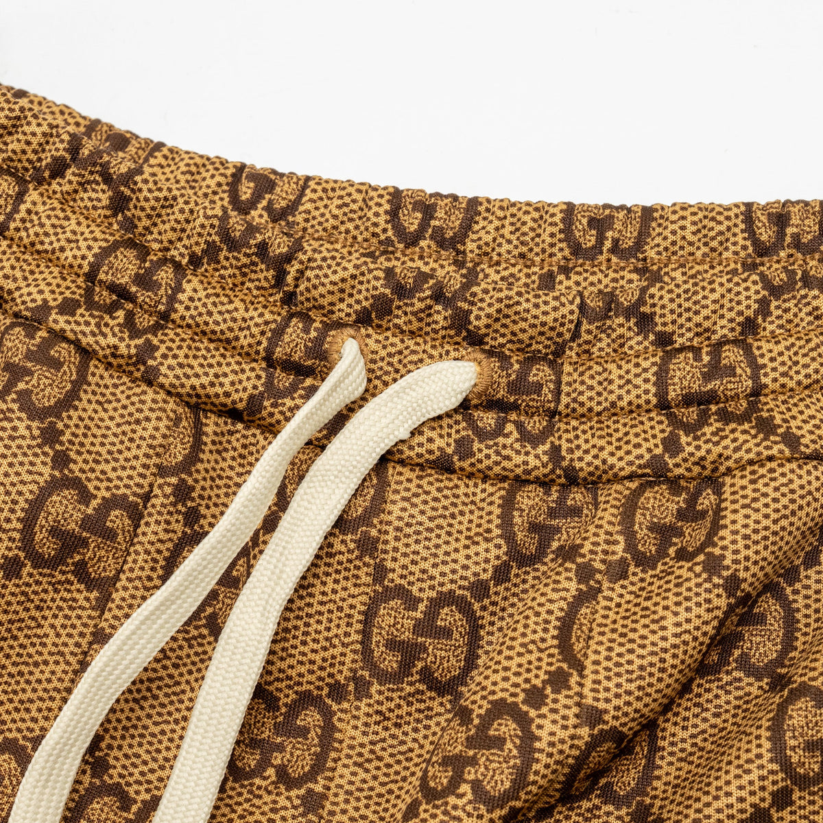 gucci-size-xs-gg-logo-print-skirts-polyester-cotton-brown