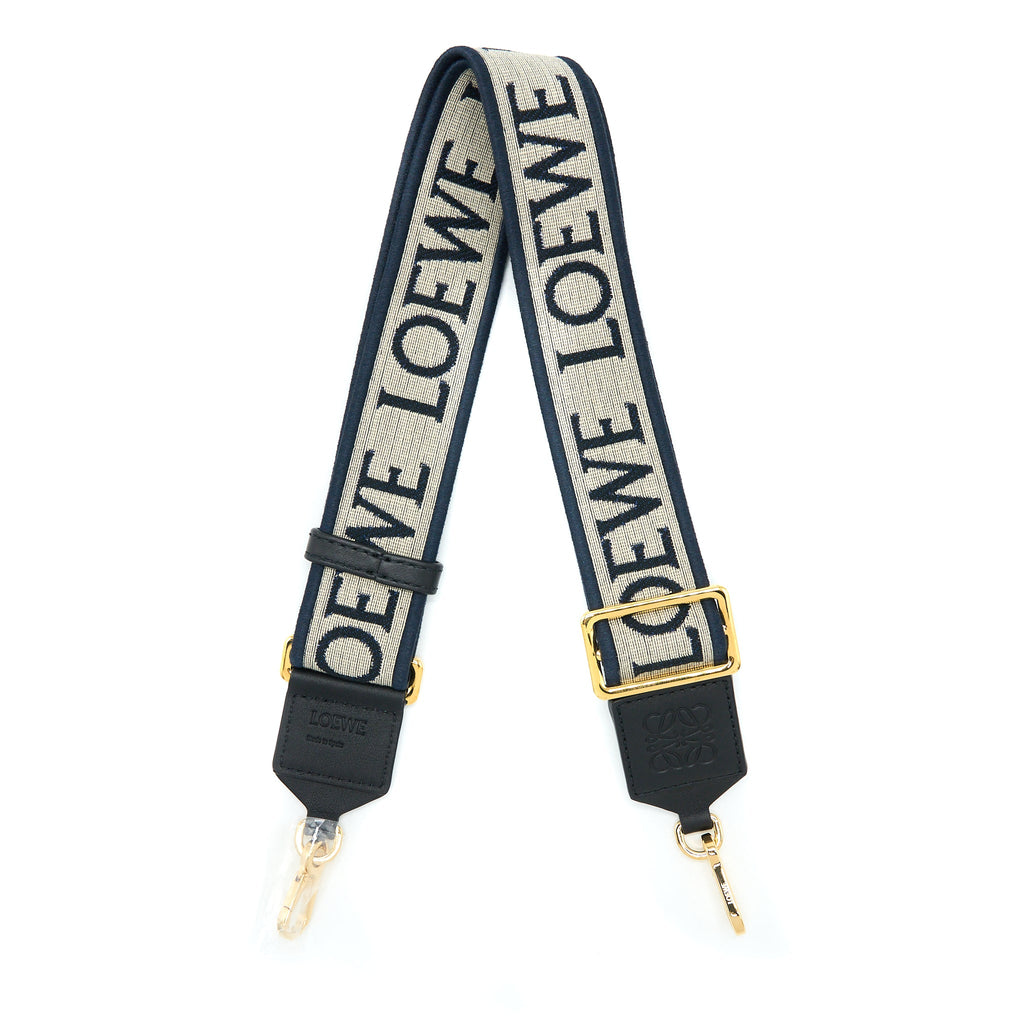copy-of-loewe-anagram-strap-calfskin-jacquard-navy-black-ghw