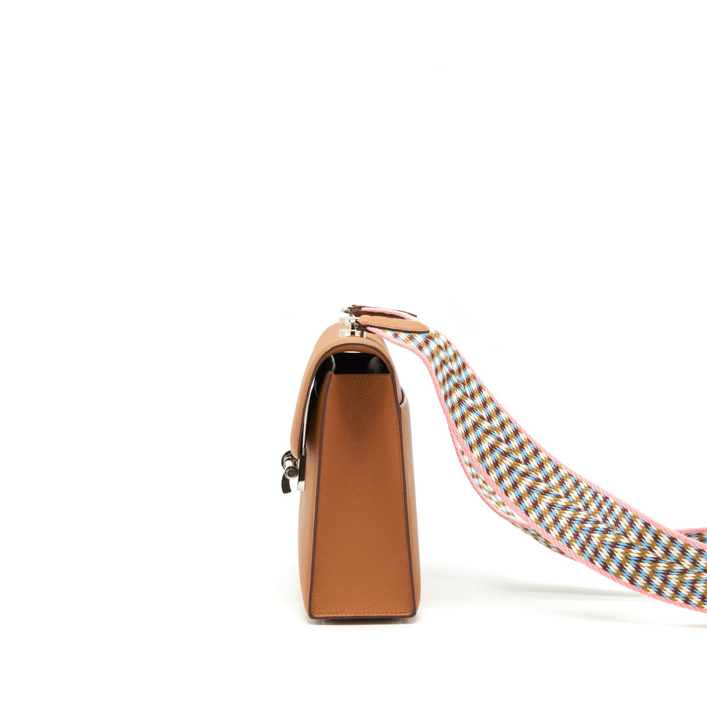 hermes-sac-verrou-21-epsom-gold-shw-with-multicolor-strap-stamp-d
