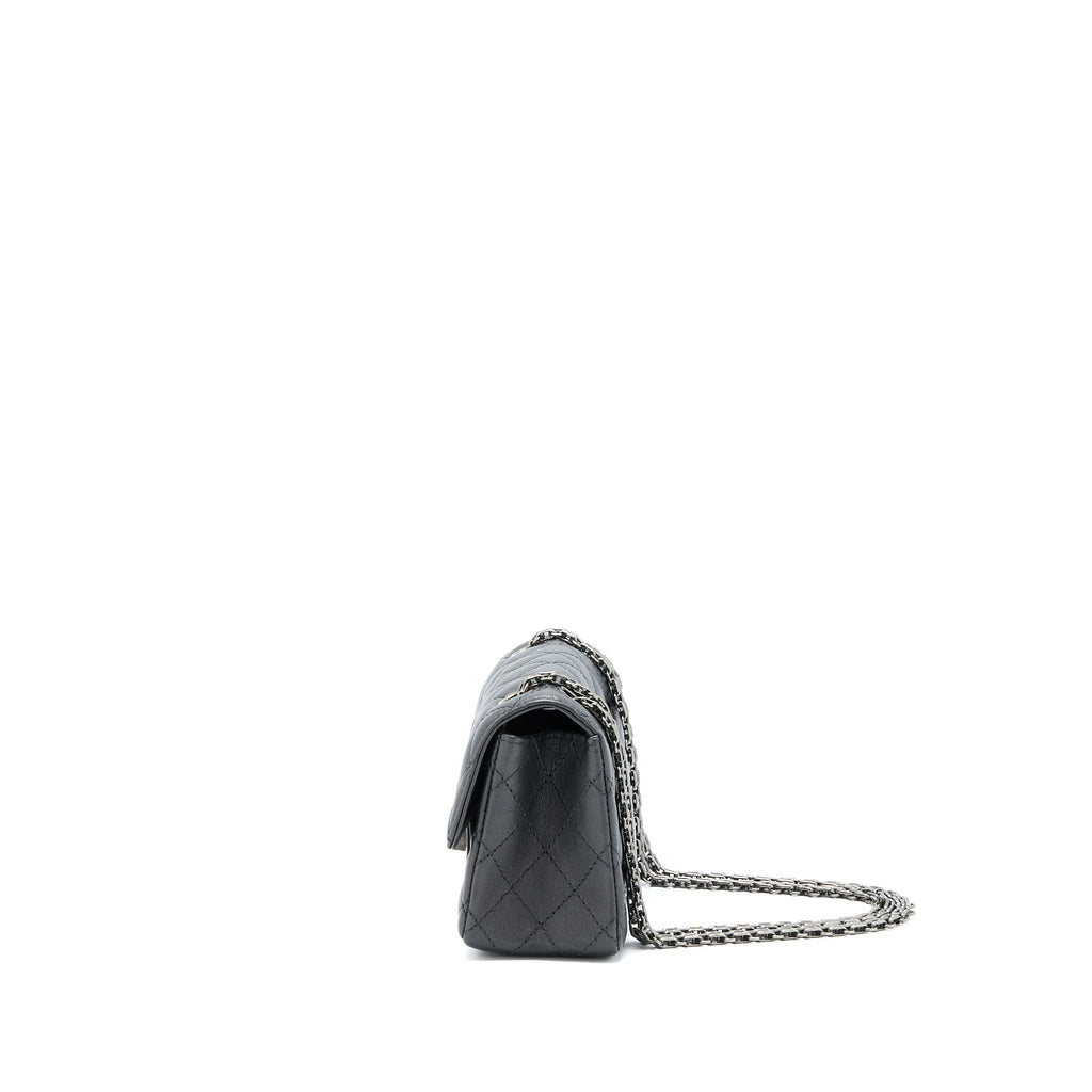 chanel-mini-2-55-reissue-flap-bag-goatskin-dark-grey-ruthenium-hardware
