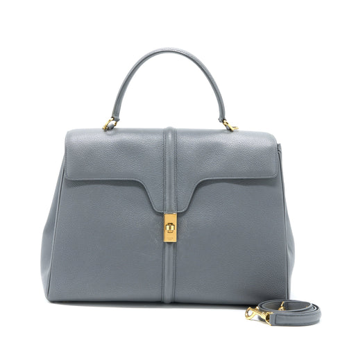 celine-16-bag-grained-calfskin-grey-ghw