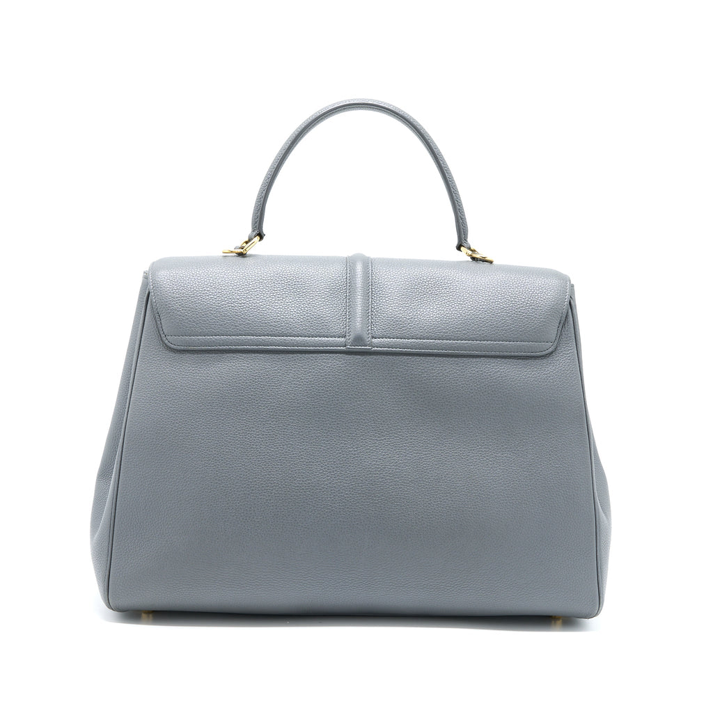 celine-16-bag-grained-calfskin-grey-ghw