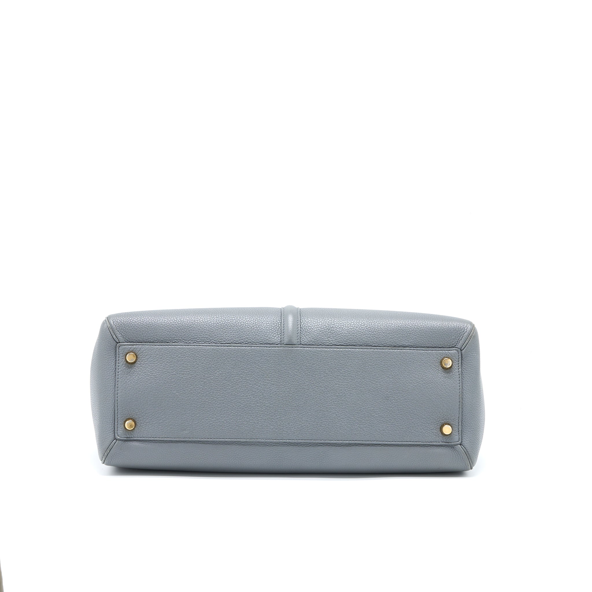 celine-16-bag-grained-calfskin-grey-ghw