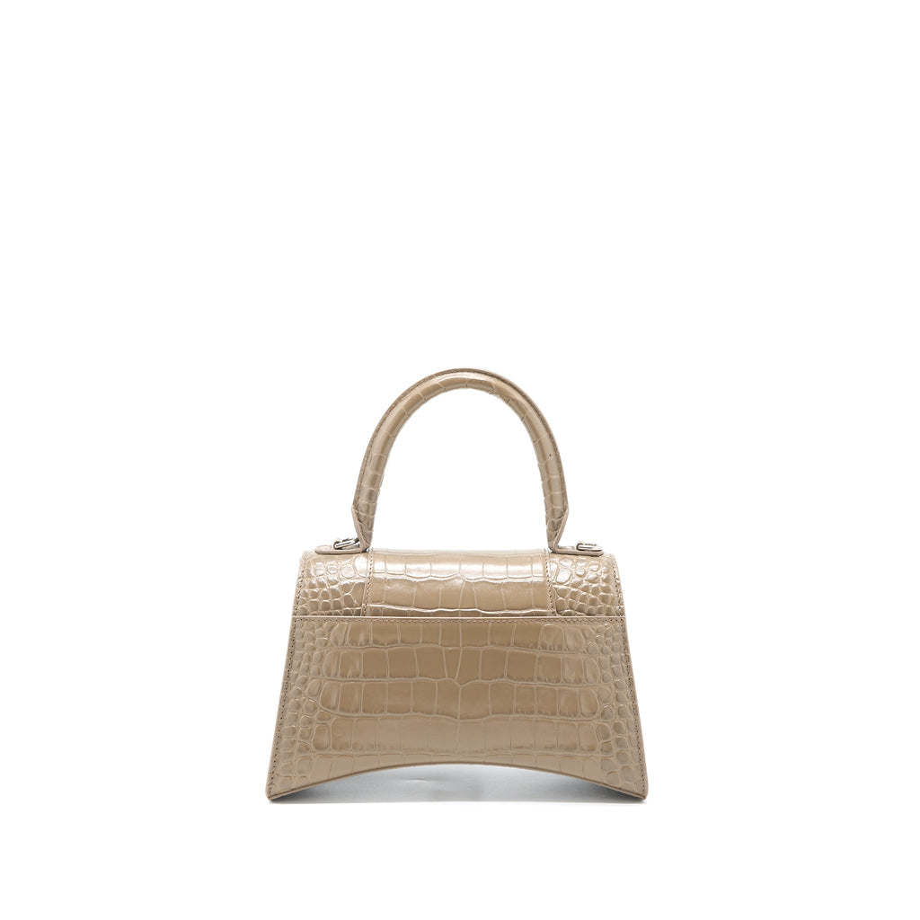 balenciaga-small-hourglass-bag-cro-embossed-calfskin-dark-beige-shw