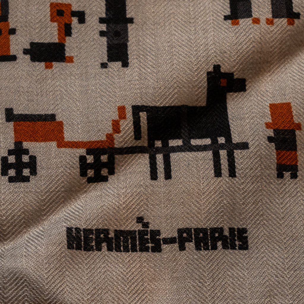 hermes-100cm-cachemire-scarf-faubourg-party-naturel-taupe-orange