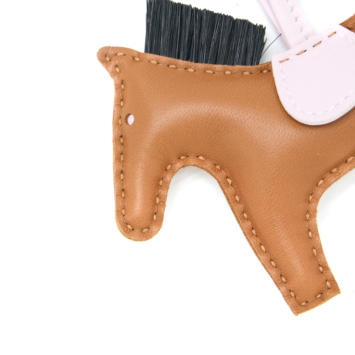 hermes-rodeo-pm-bag-charm-horsehair-gold-mauve-pale-black-stamp-b