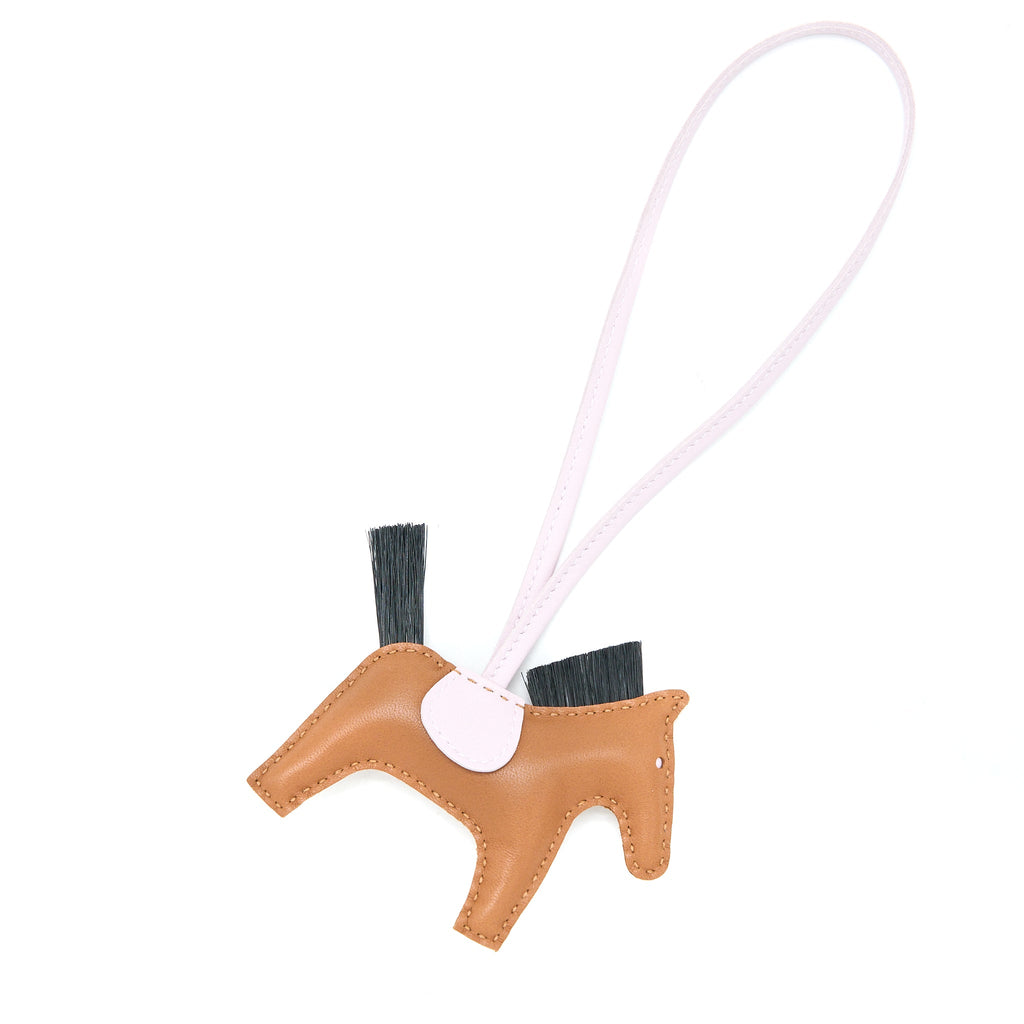 hermes-rodeo-pm-bag-charm-horsehair-gold-mauve-pale-black-stamp-b
