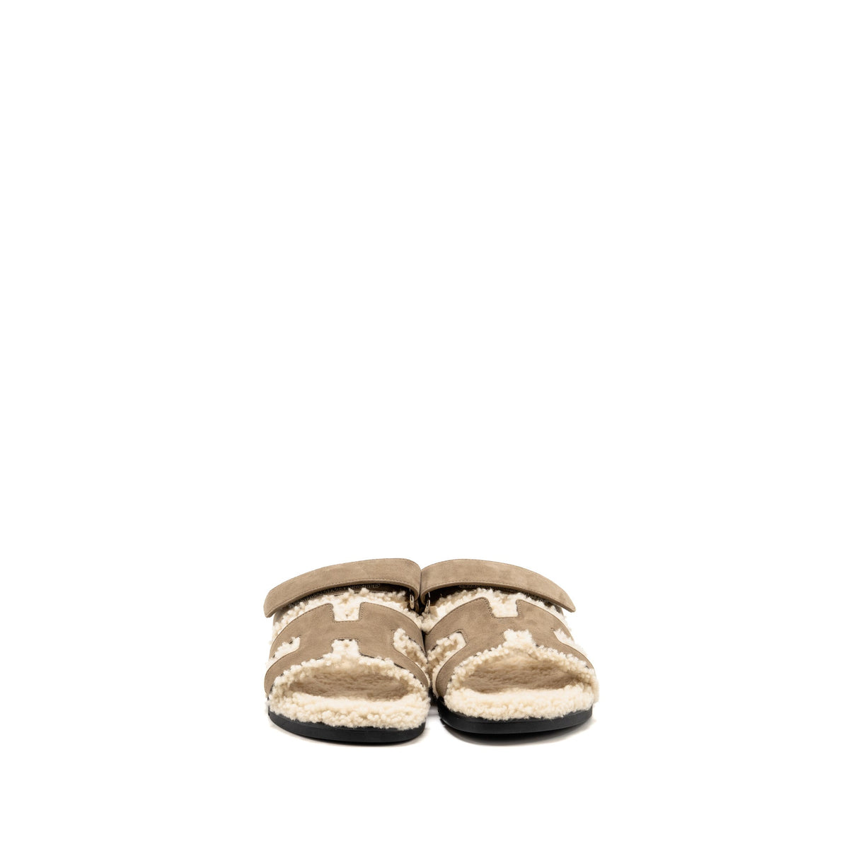 hermes-size-38-femme-chypre-sandals-suede-shearling-etoupe-ecru