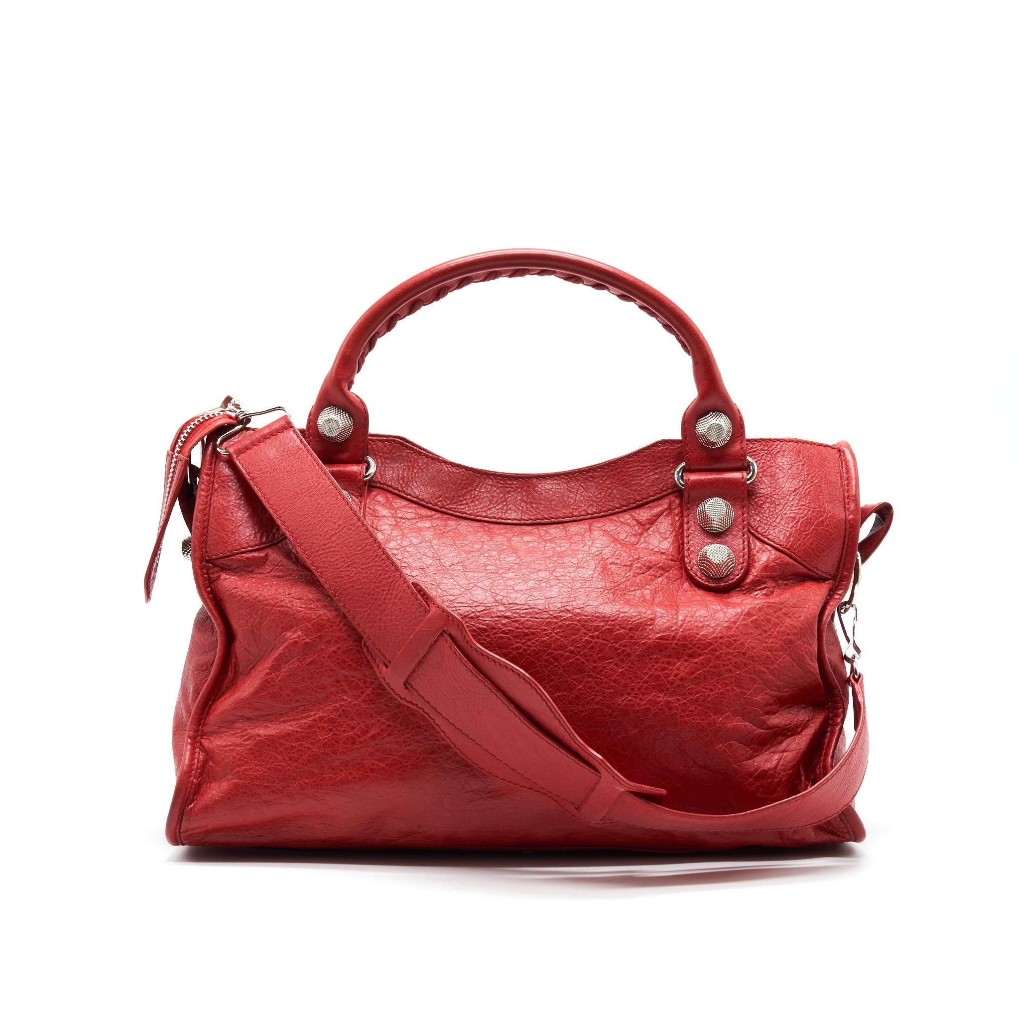 balenciaga-giant-city-bag-red-shw