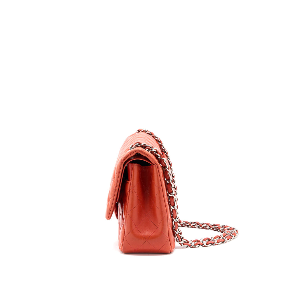 chanel-jumbo-classic-double-flap-bag-lambskin-coral-shw