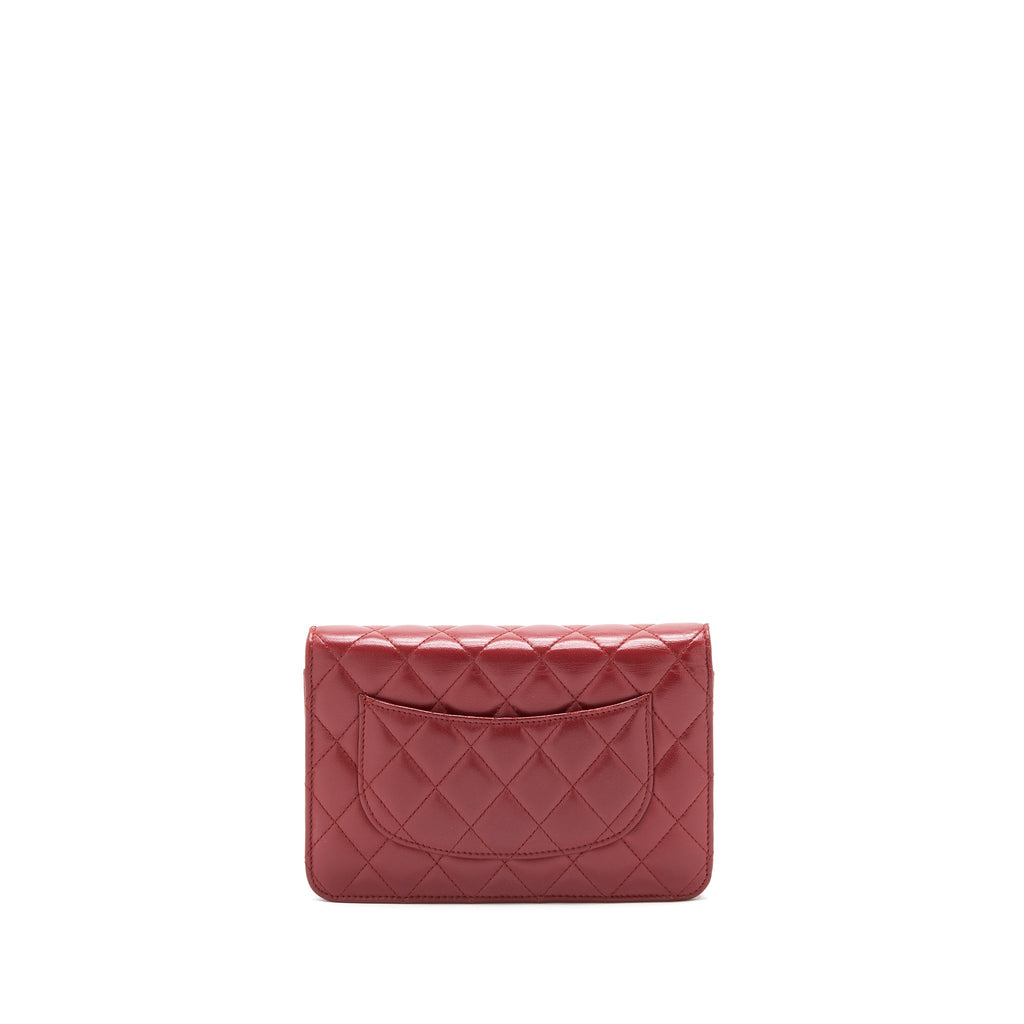 chanel-classic-wallet-on-chain-lambskin-dark-red-shw