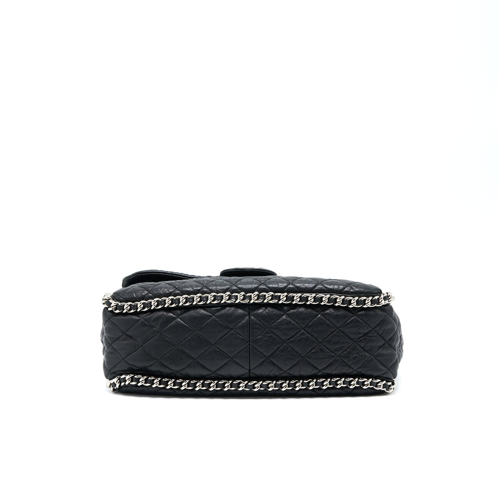 chanel-chain-around-flap-bag-lambskin-black-shw