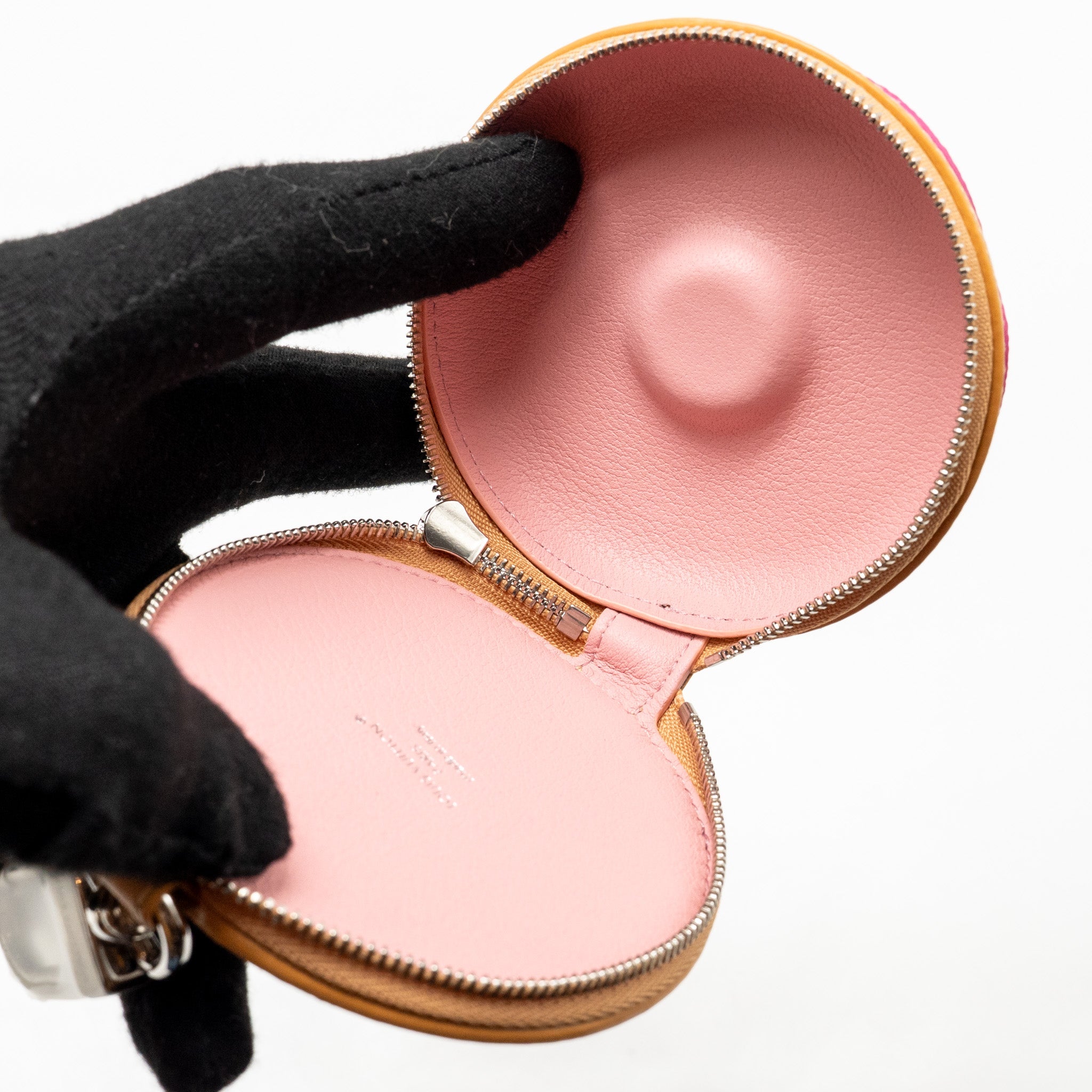 louis-vuitton-lv-donut-bag-charm-leather-canvas-pink-shw-copy