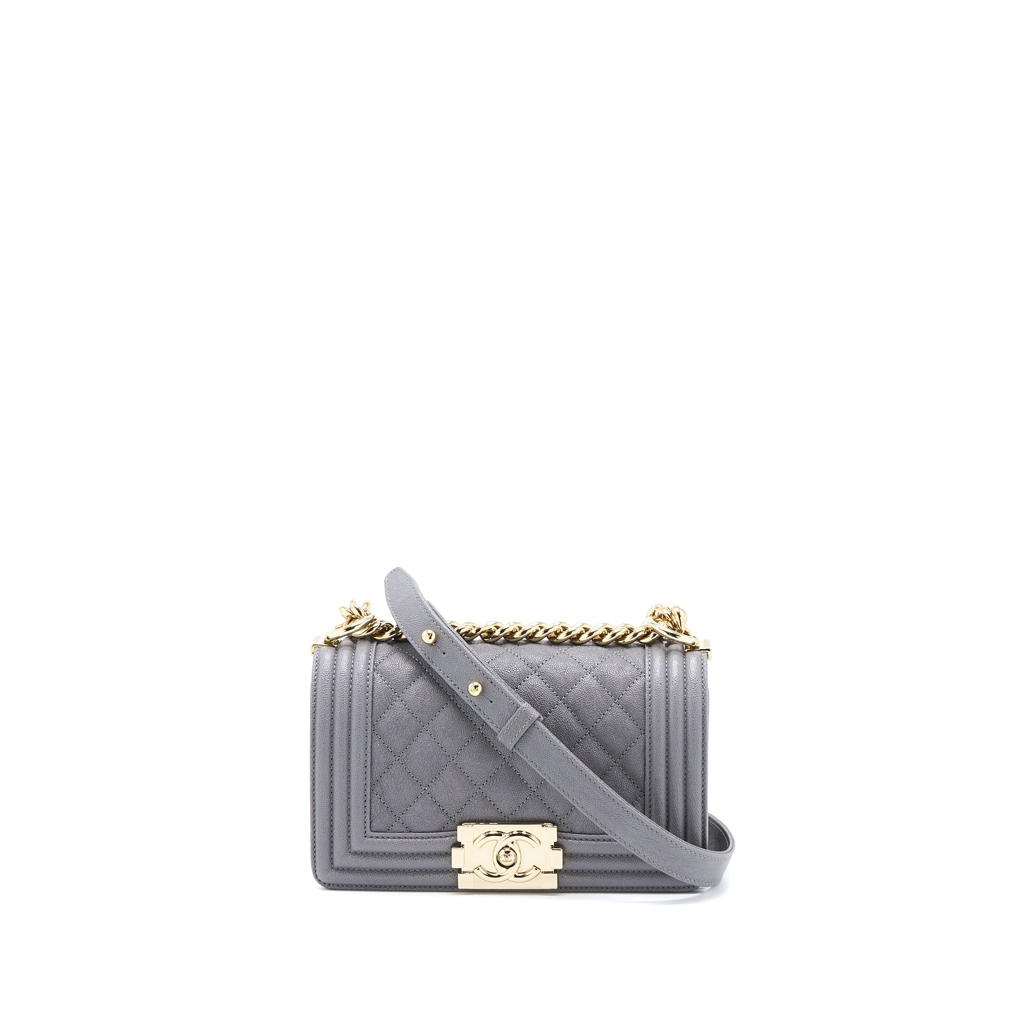 chanel-small-boy-bag-caviar-grey-lghw
