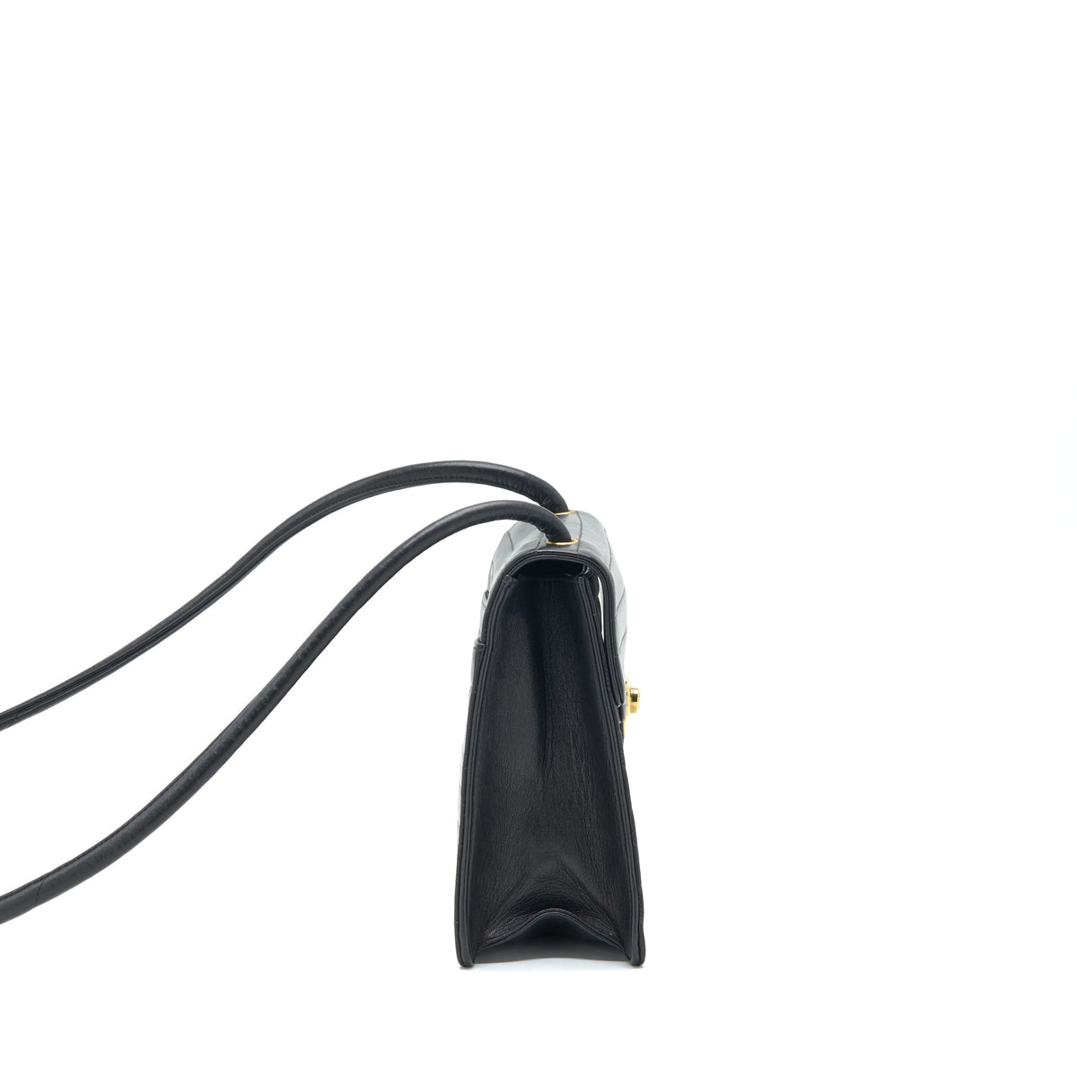 chanel-vintage-kelly-flap-bag-with-long-strap-black-24k-ghw-1