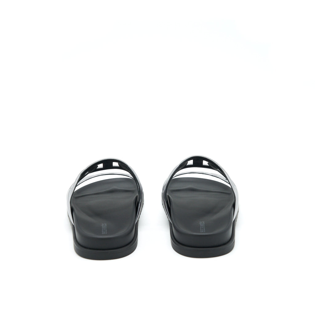 hermes-size-38-sandals-extra-silver-black