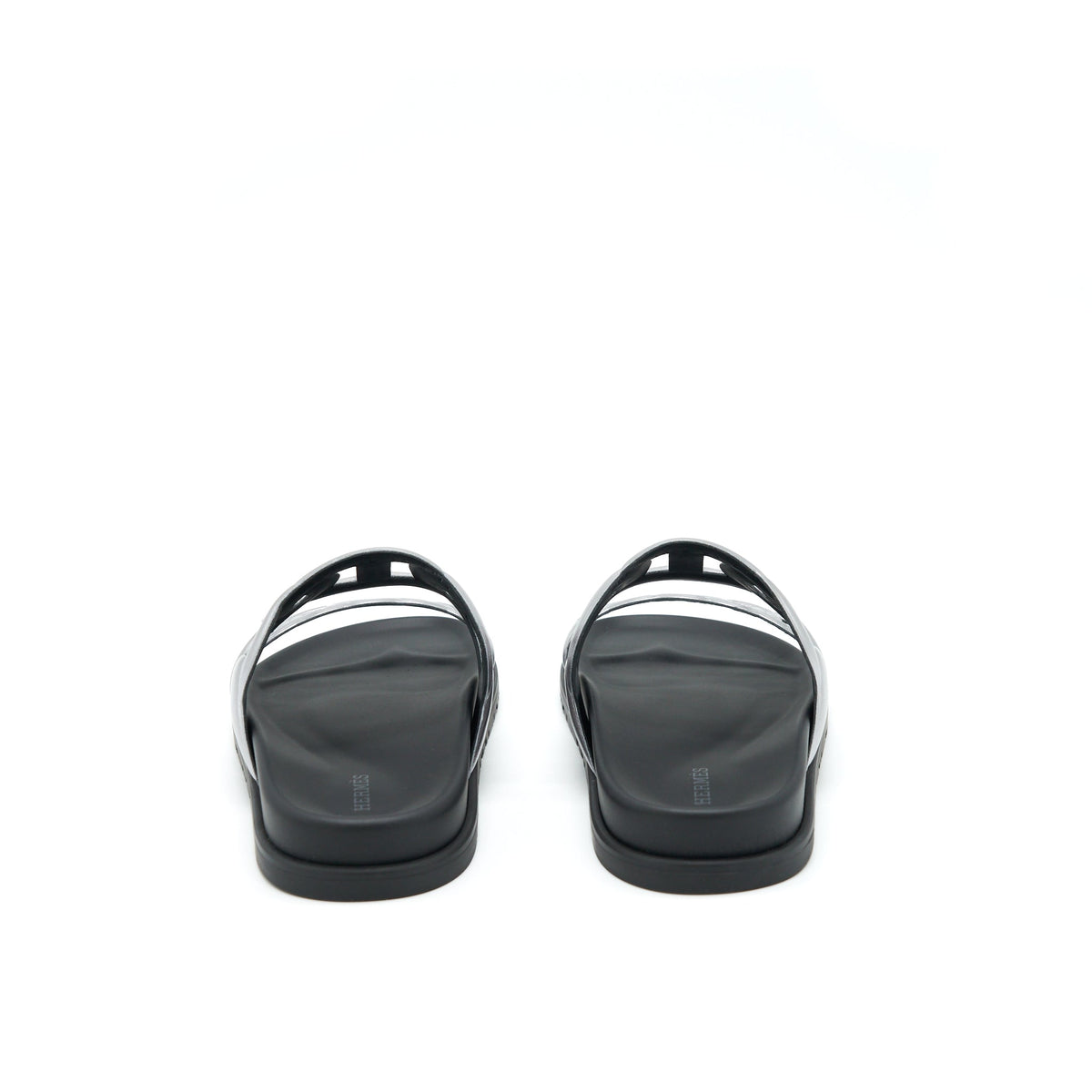 hermes-size-38-sandals-extra-silver-black
